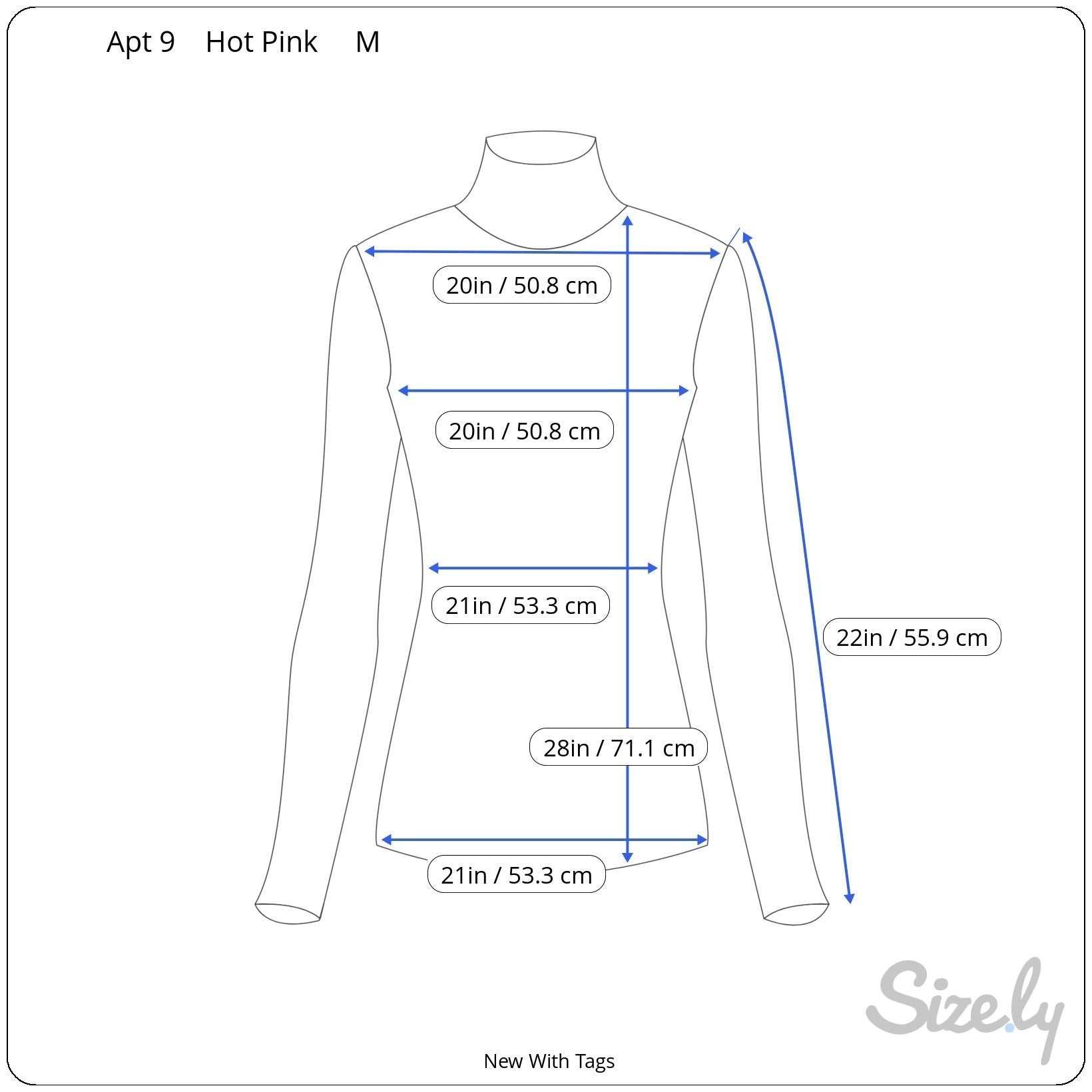 Apt. 9 Womens M Hot Pink Button Sleeves Cowl Neck Long Sleeve Knit Sweater New