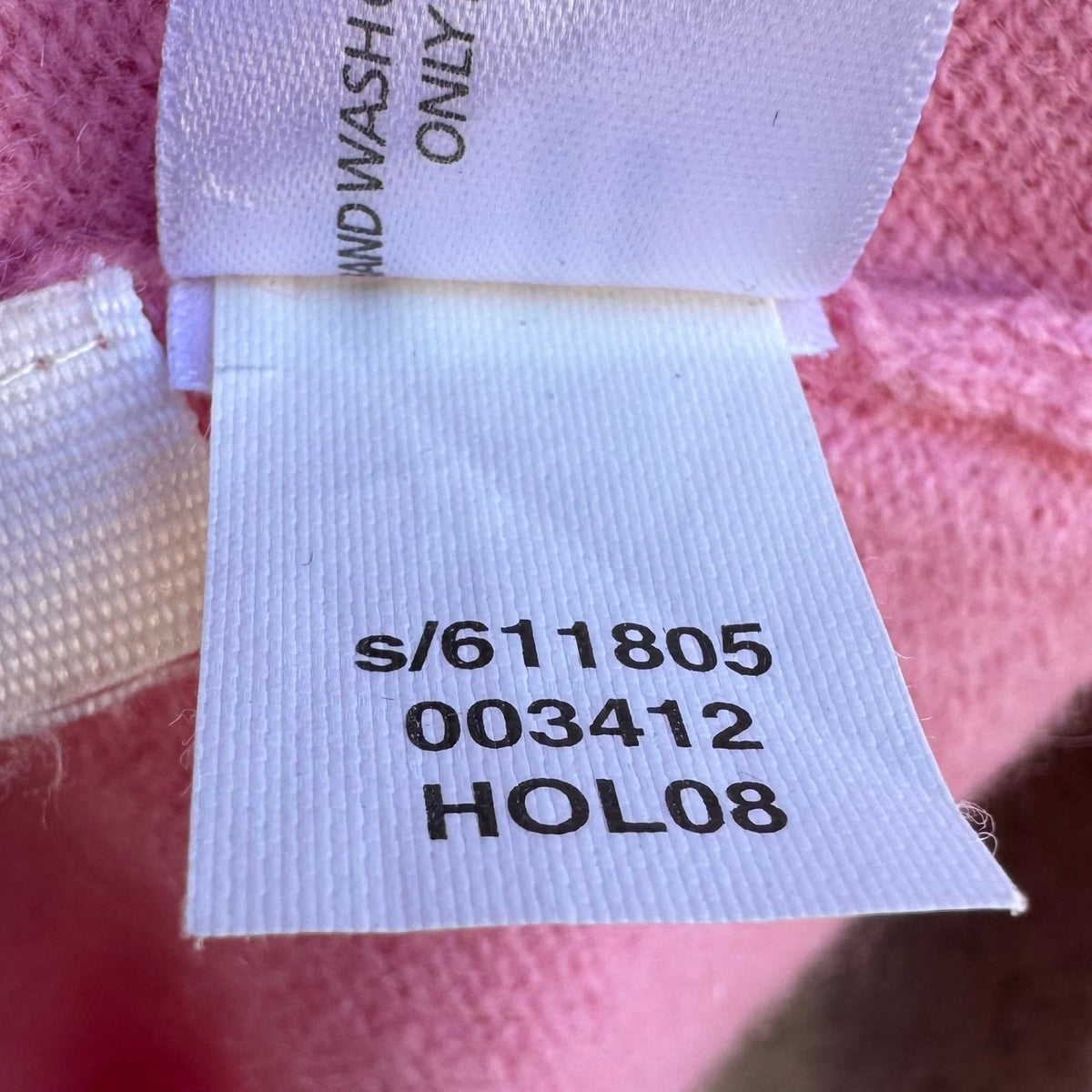 Old Navy 100% Cashmere Barbiecore Coquette Balletcore Preppy Sweater Pink XS
