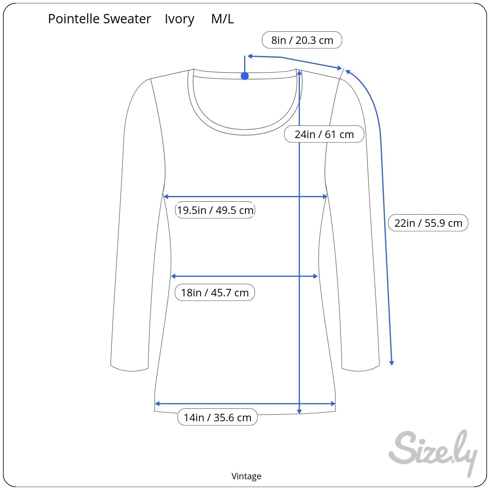 Vintage Coquette Pointelle Knit Sweater White Openwork Lacy Long Sleeve Top M/L