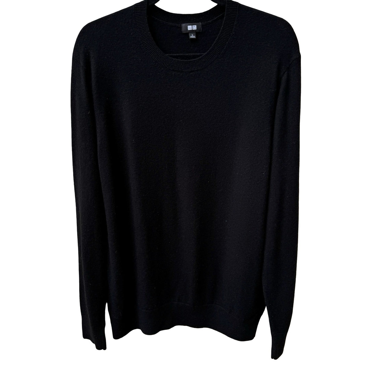Uniqlo 100% Cashmere Quiet Luxury Minimalist Preppy Old Money Sweater Mens L