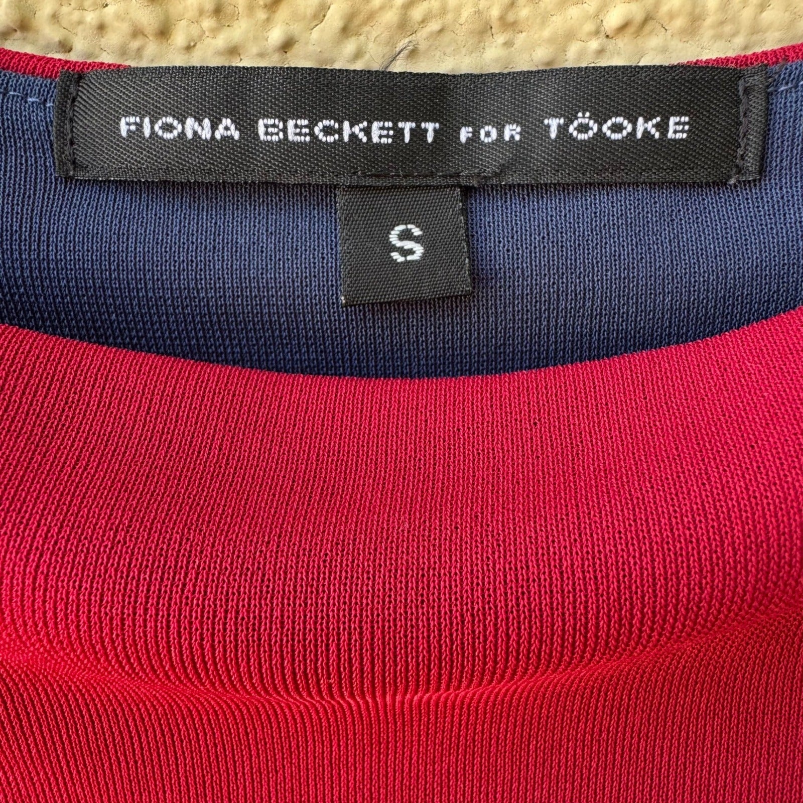 Fiona Beckett Tooke Y2K 90s Indie Coquette Dark Floral Cami Babydoll Top Red S