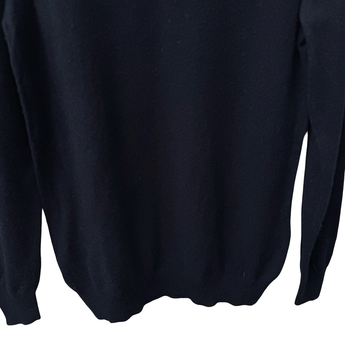 Club Room Luxury 100% Cashmere Quiet Luxury Old Money Minimalist Sweater Black M
