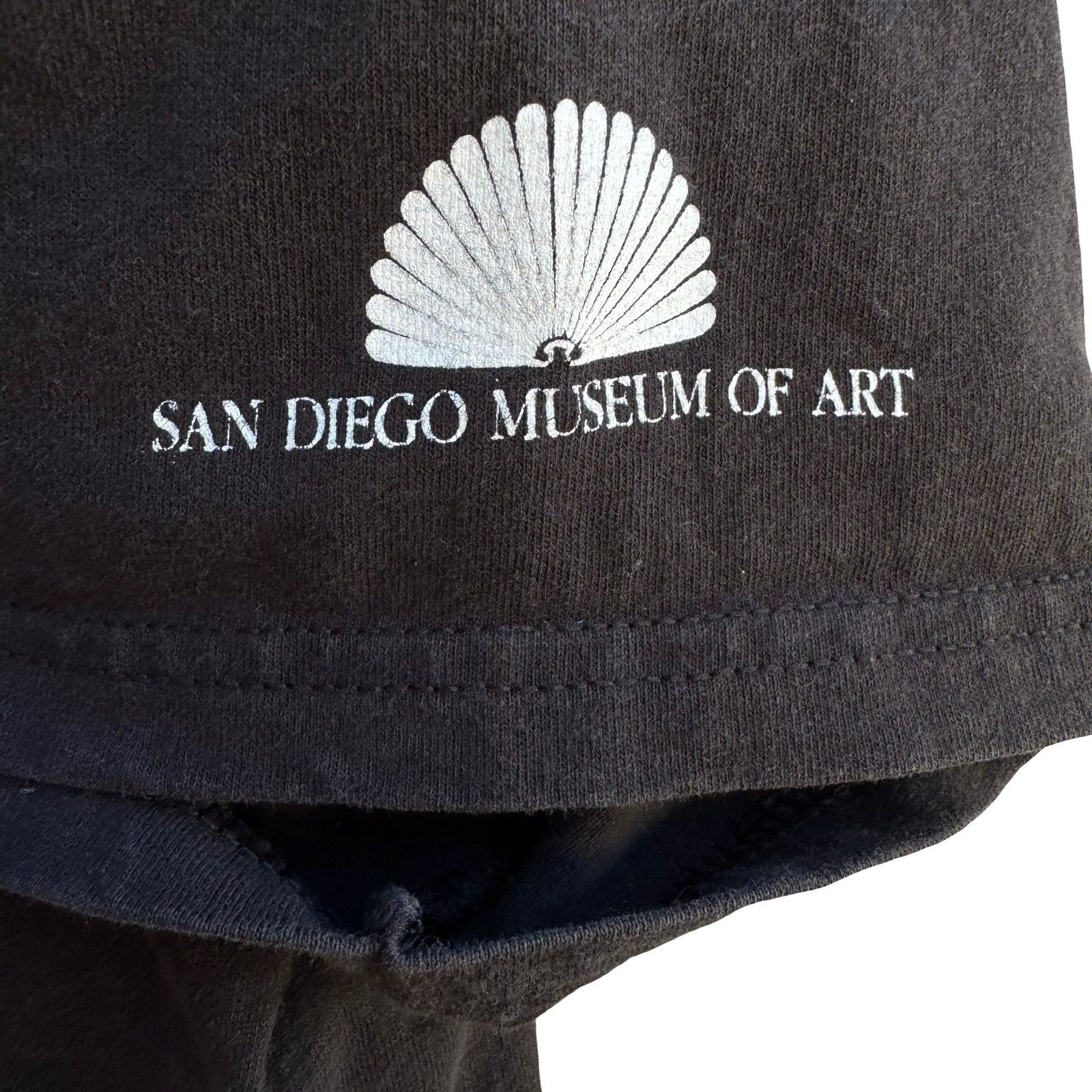 Vintage 1999 Star Wars Magic of Myth Darth Vader T-Shirt San Diego Museum Art L