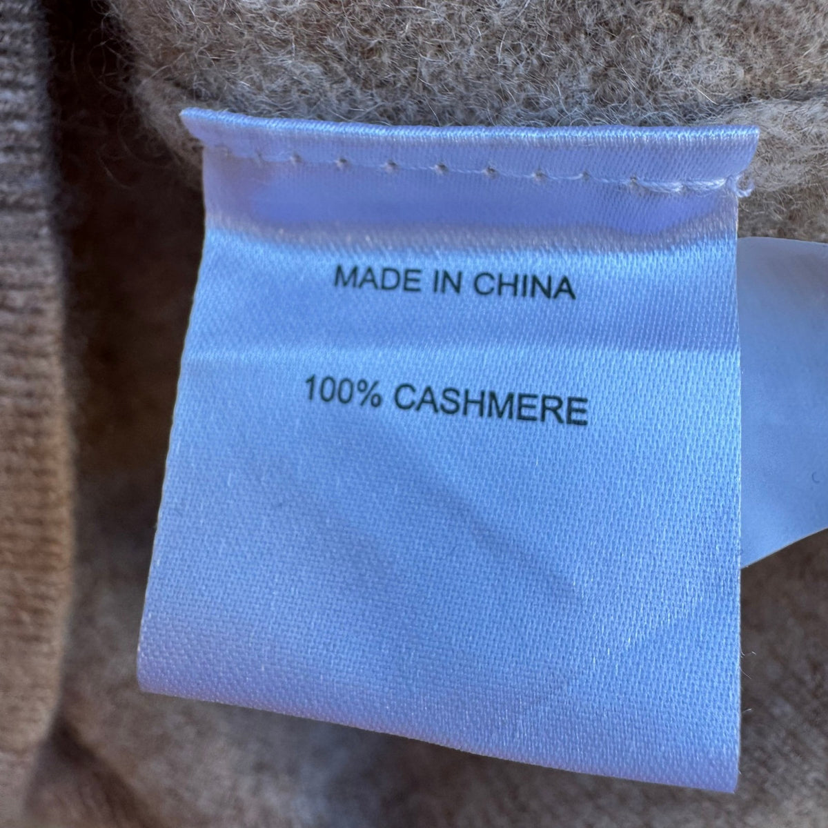 Quince Mongolian Cashmere Quiet Luxury Minimalist Crewneck Sweater Oatmeal XL