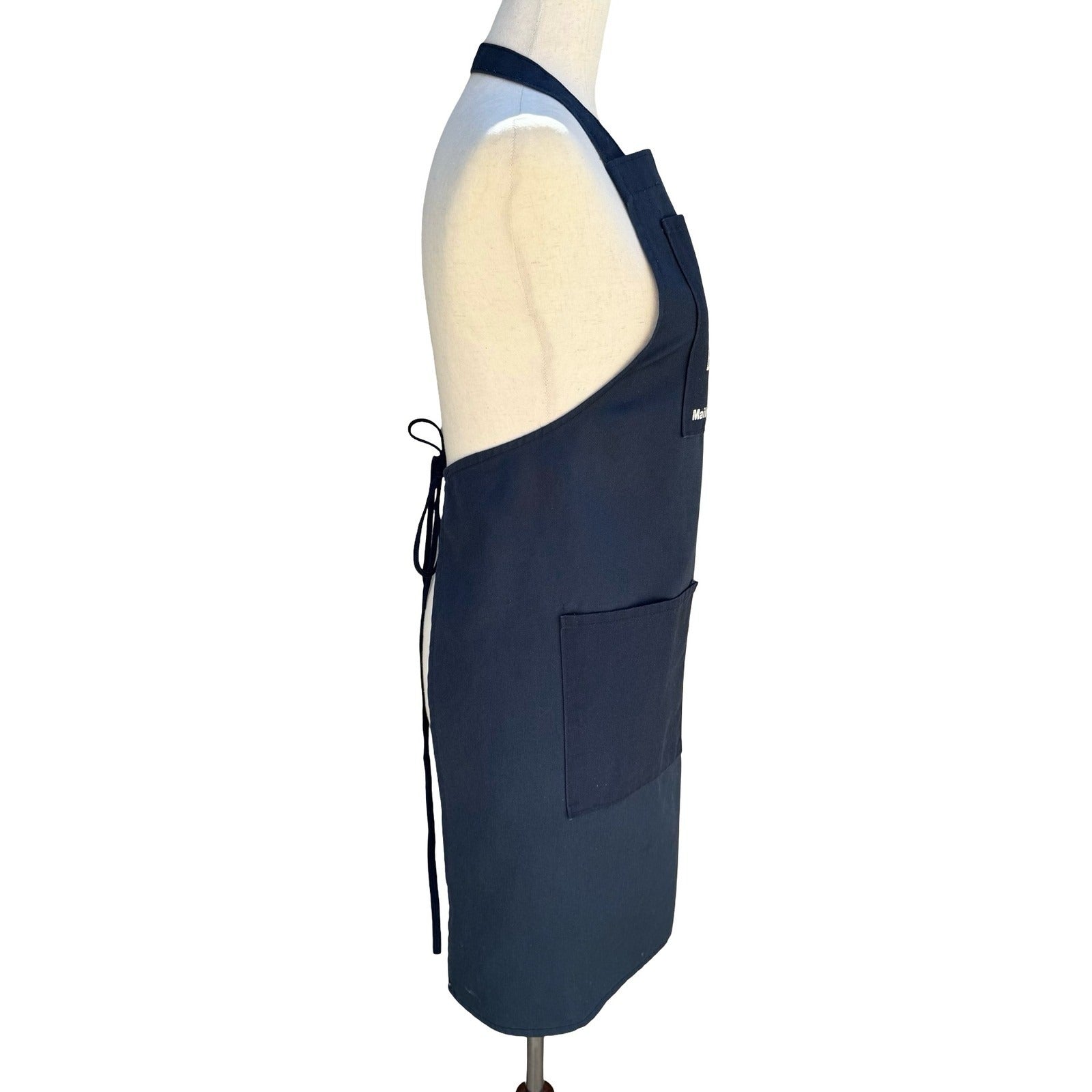 National Postal Mail Handlers Union Local 303 Navy Canvas Work Apron Pockets