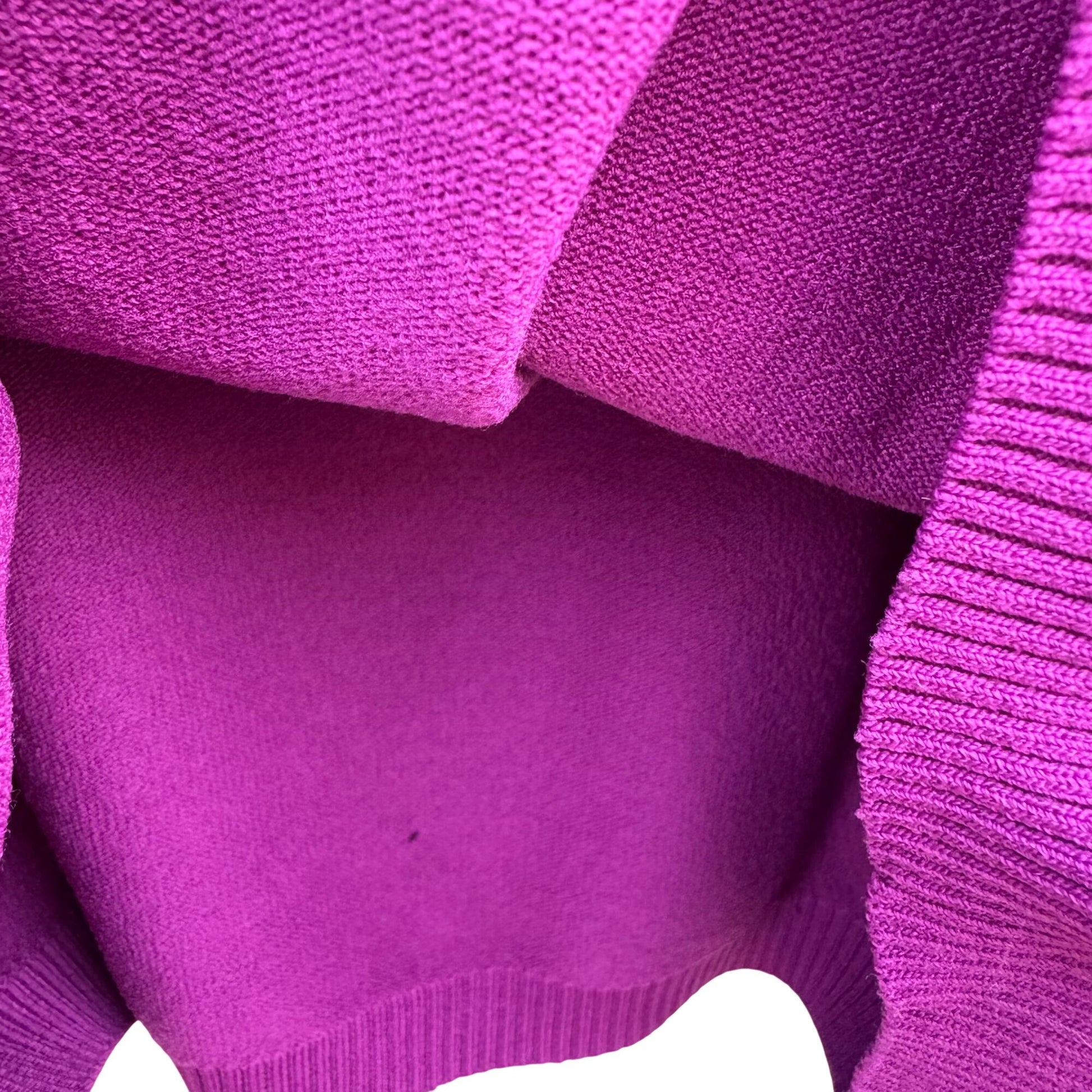 Hot In Hollywood Vintage Womens M Purple Turtleneck Long Sleeve Knit Sweater