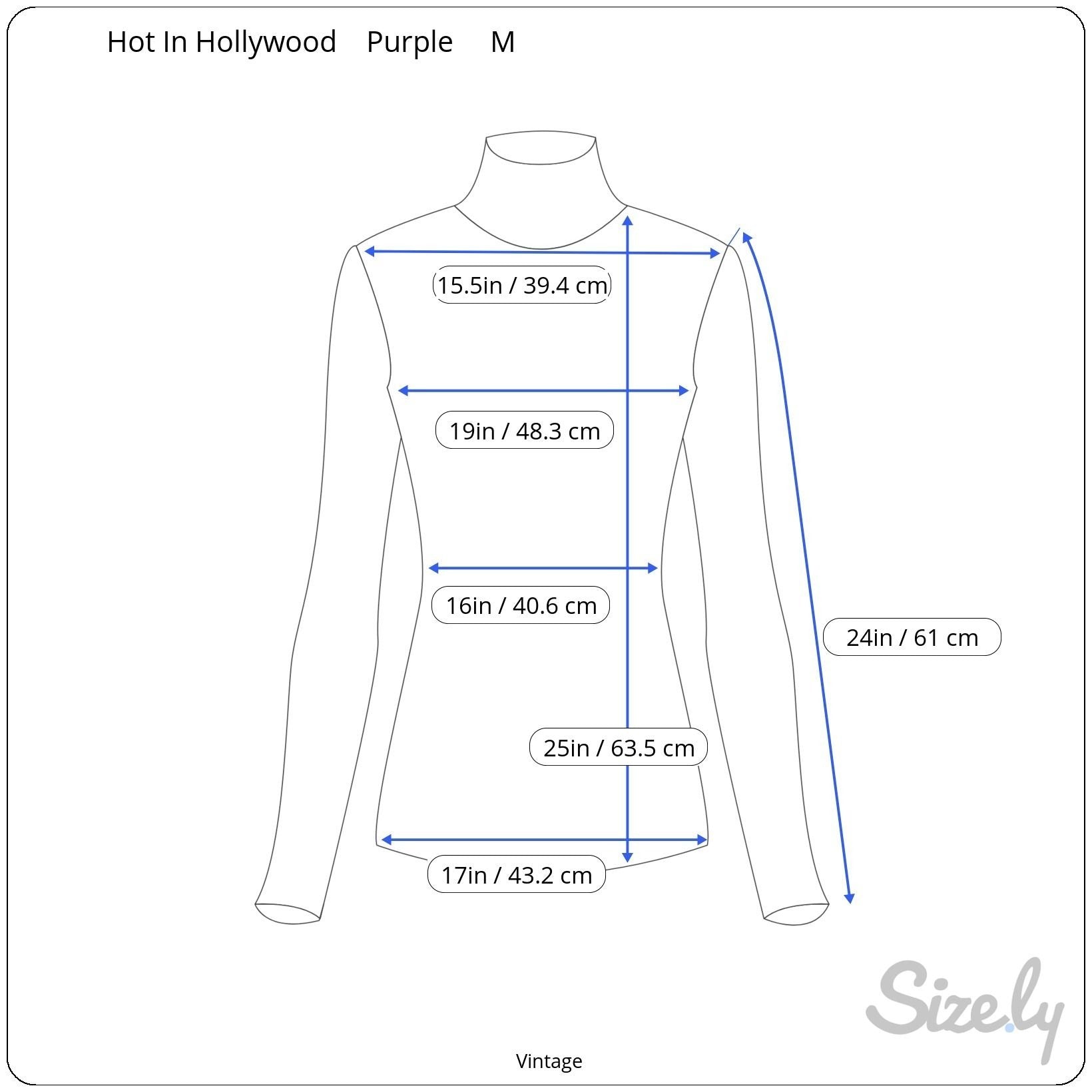 Hot In Hollywood Vintage Womens M Purple Turtleneck Long Sleeve Knit Sweater