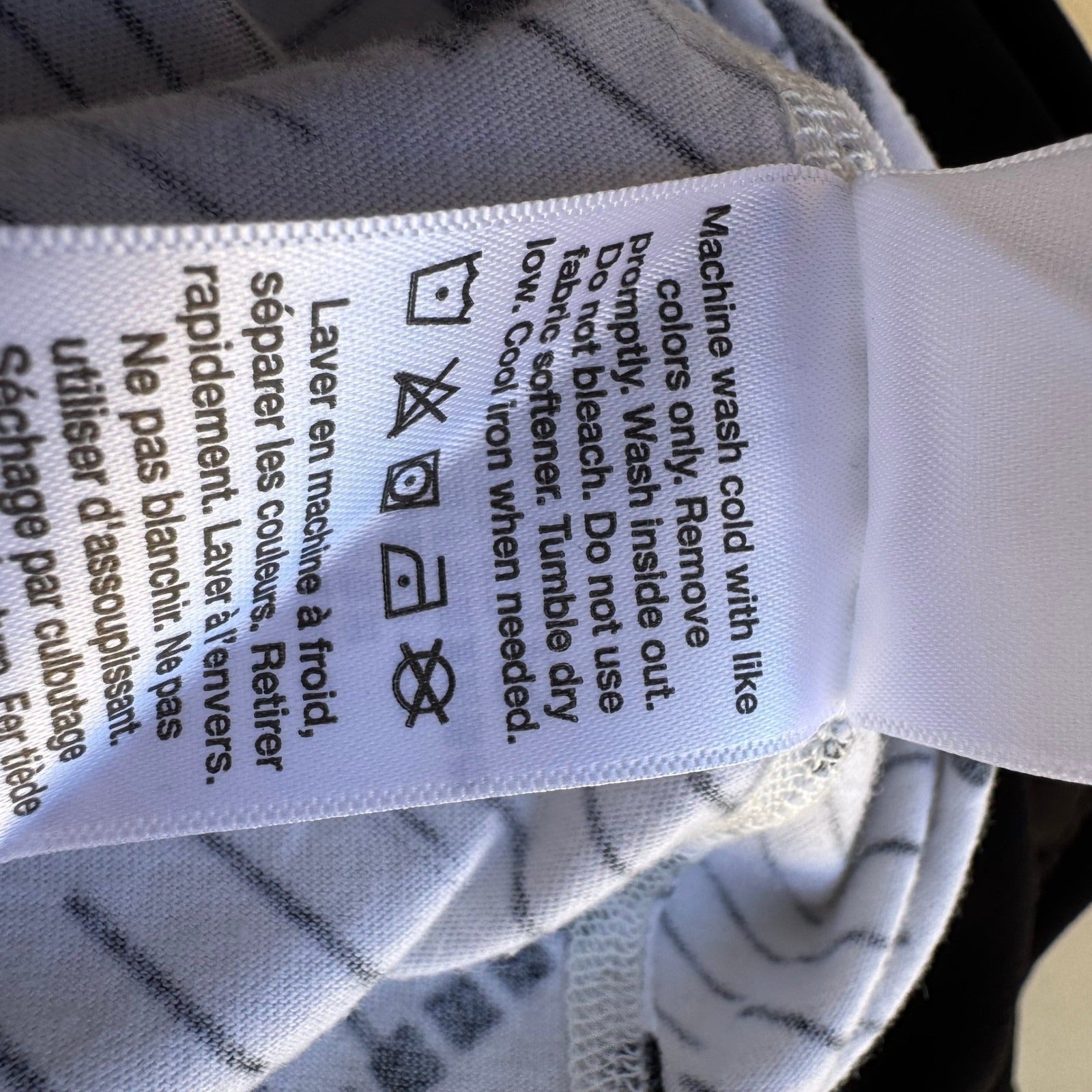 DKNY Sport Y2K All Over Logo Print Boxy Cropped Shirt Streetwear White Womens XL