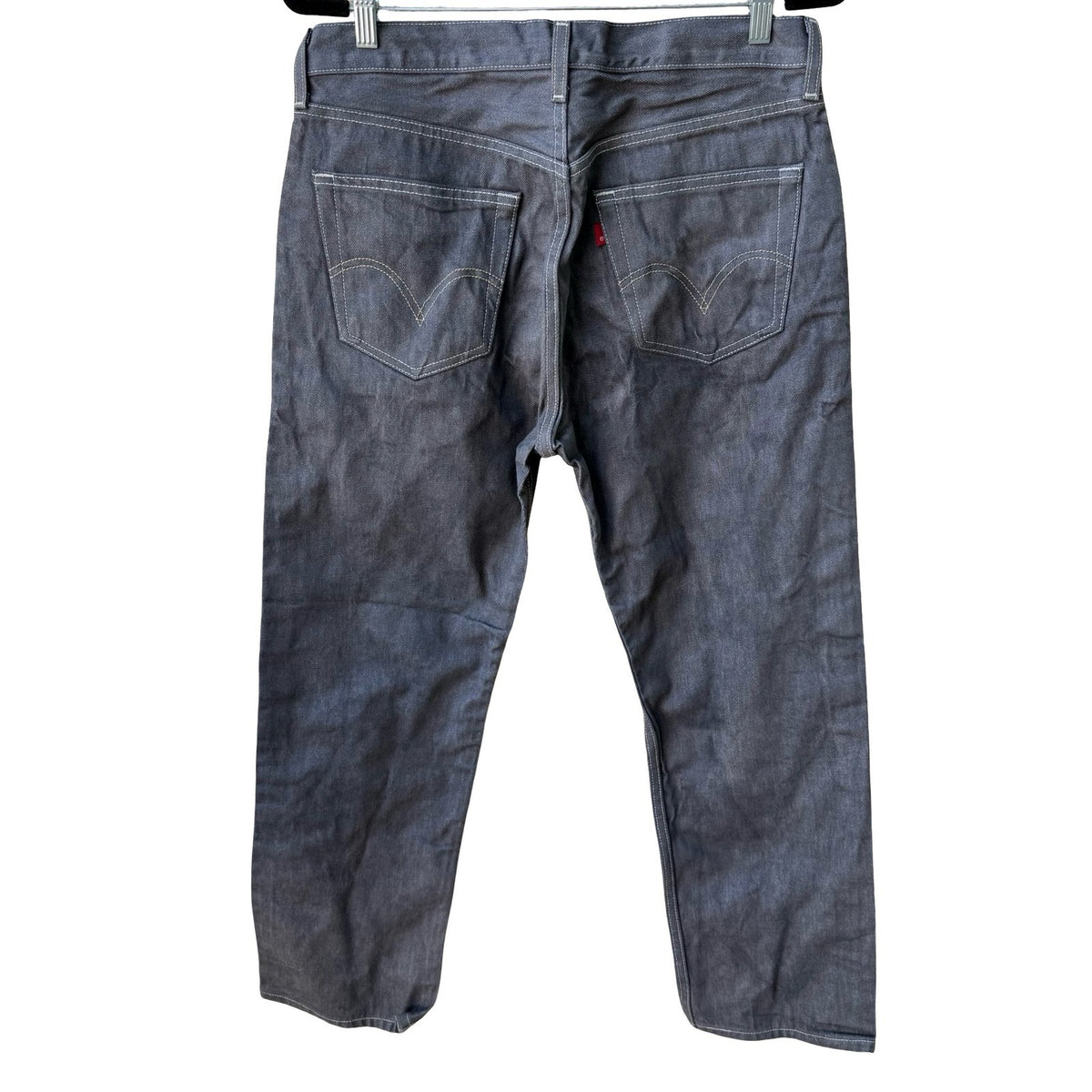 Levi's 501 WPL 423 Vintage Y2K Streetwear Jeans Mens Gray 34x30 Made In Mexico