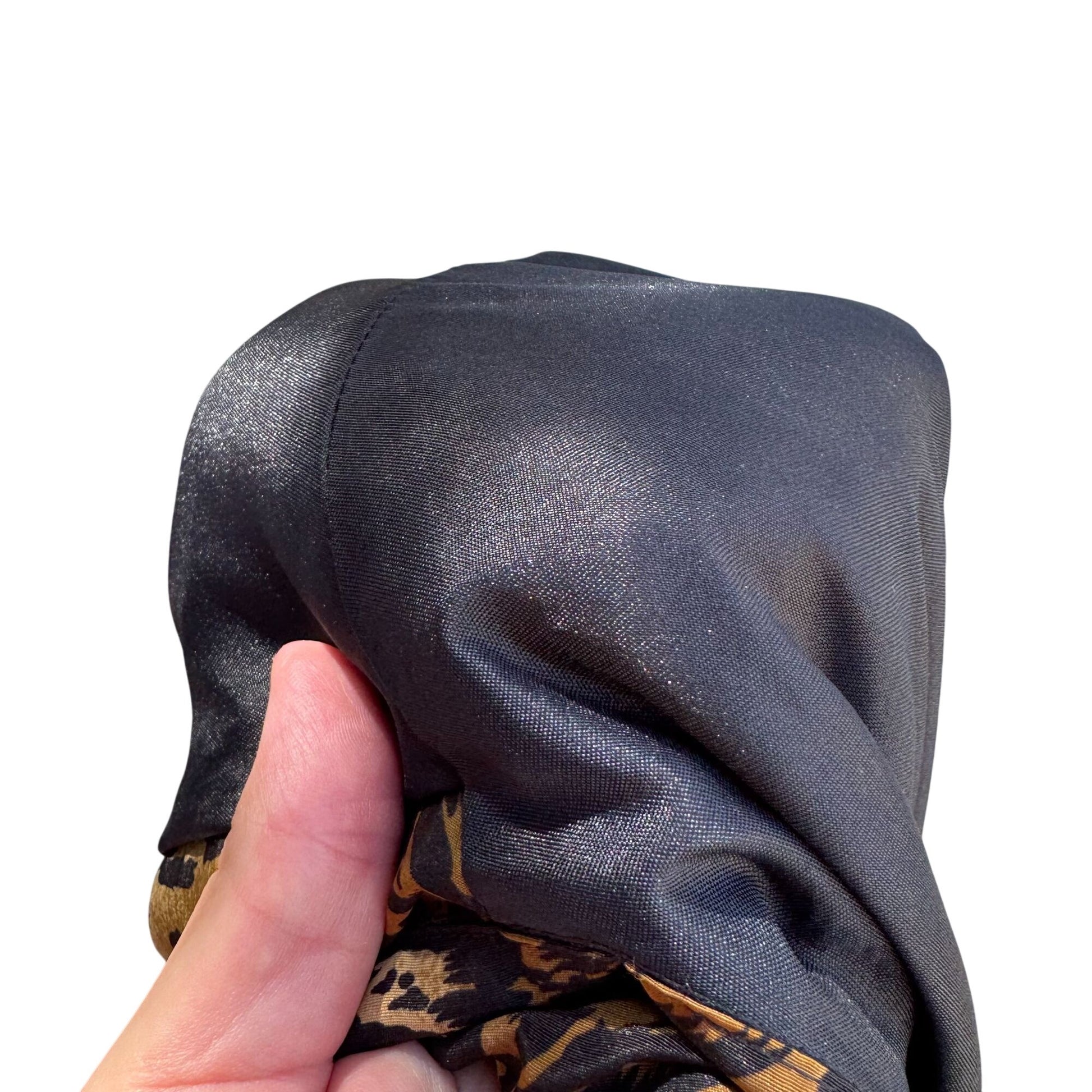 GDT Too Vintage 80s 90s Womens Glam Leopard Print Button-Down Bomber Jacket OS