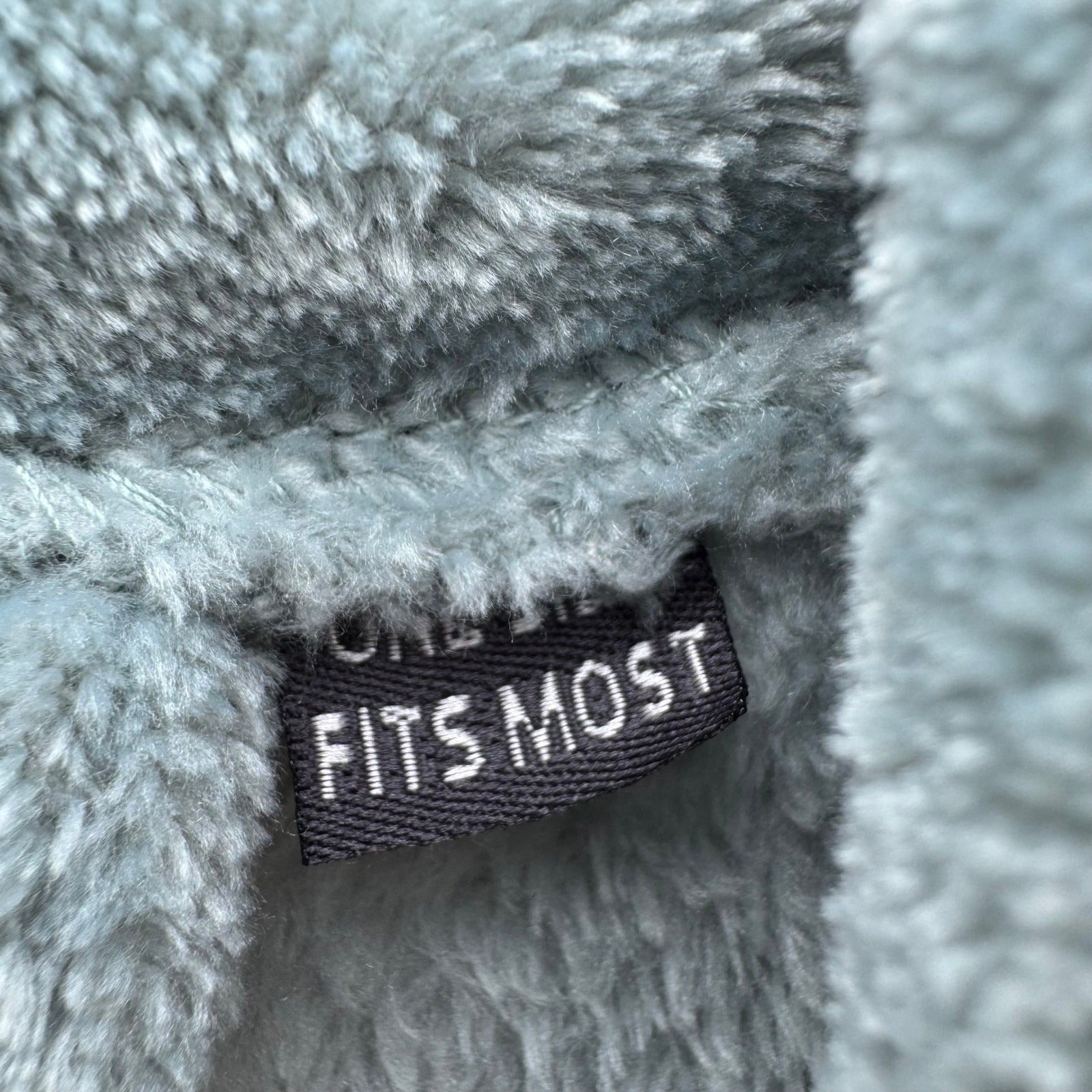 Mythology Plush Fleece Robe Sage Green One Size Fits Most Shawl Collar Soft Wrap
