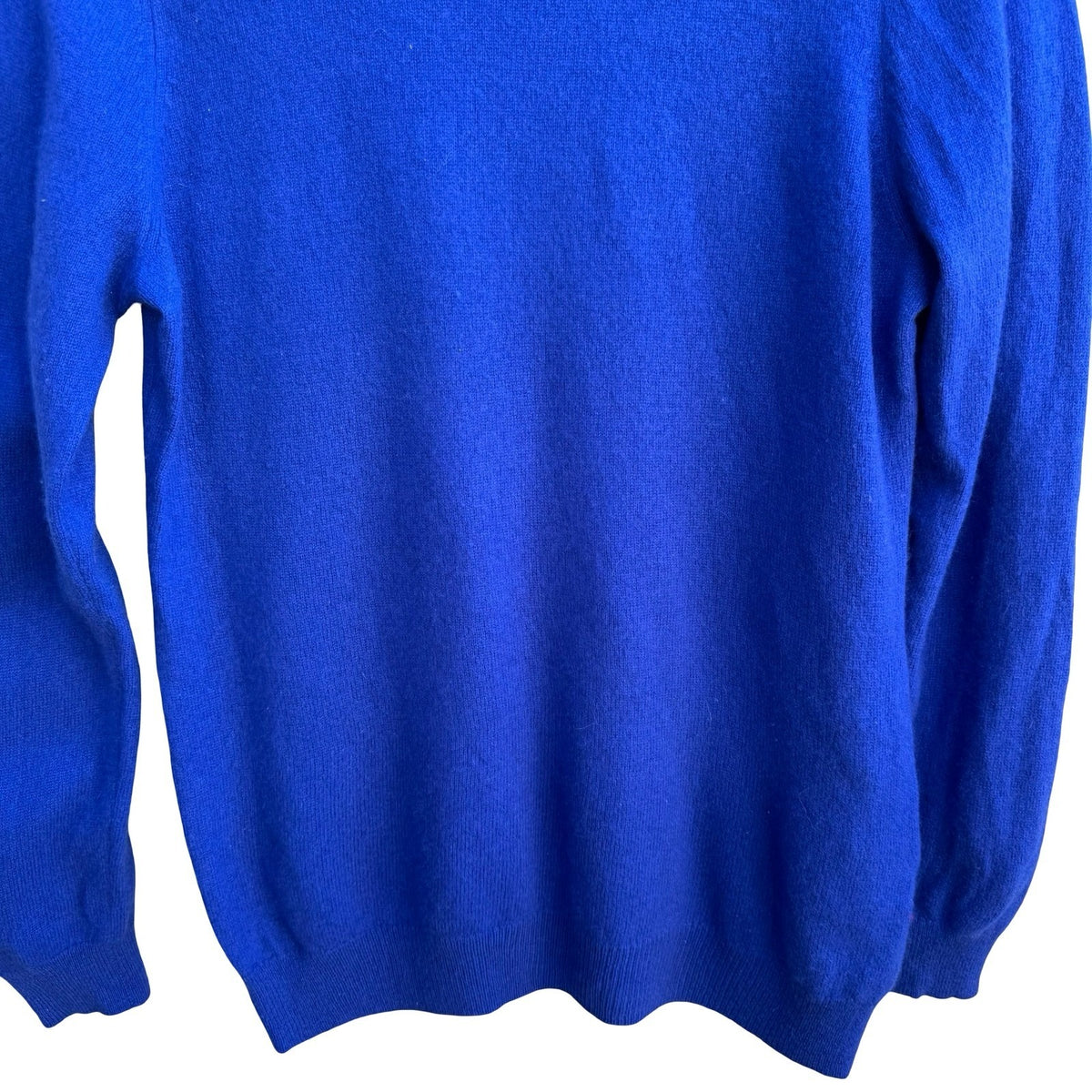 Charter Club Luxury Cashmere Minimalist Quiet Luxury Preppy Layering Sweater L