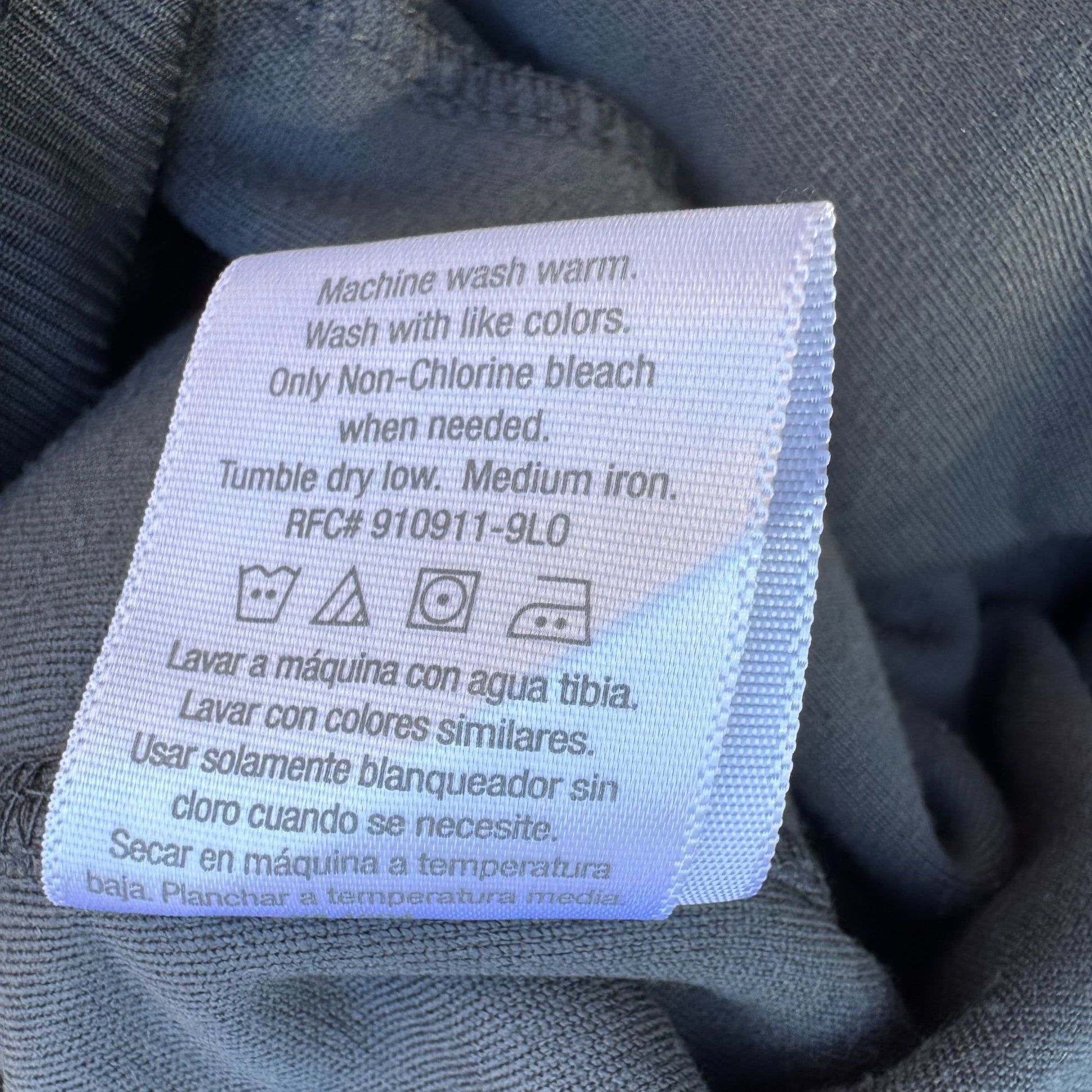 Danskin Now Womens Gray Fleece Elastic Waist Athletic Workout Capri Pants L/G