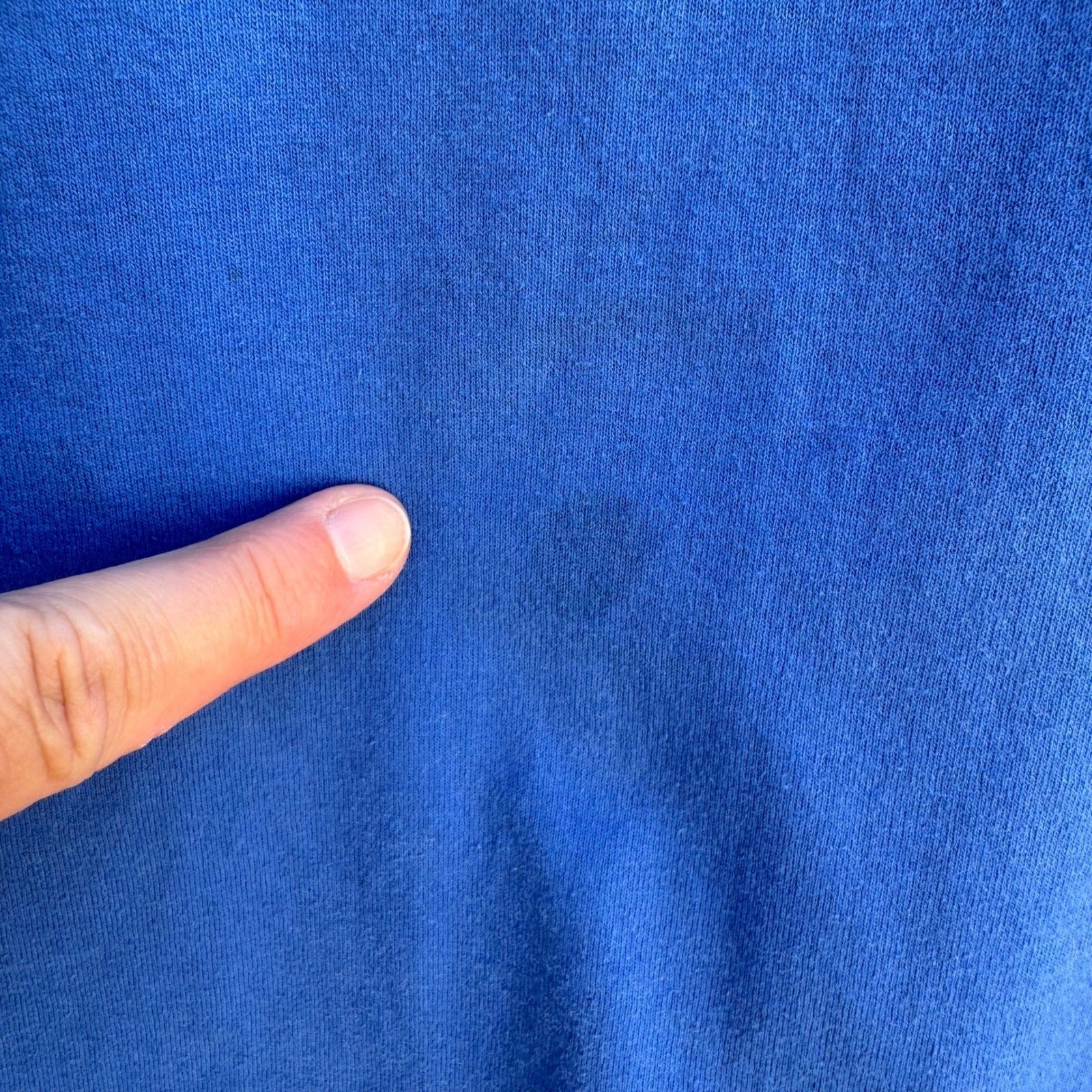 Hanes Heavyweight Vintage 50/50 BT Alaska Marine Transport Lines Blue Shirt L