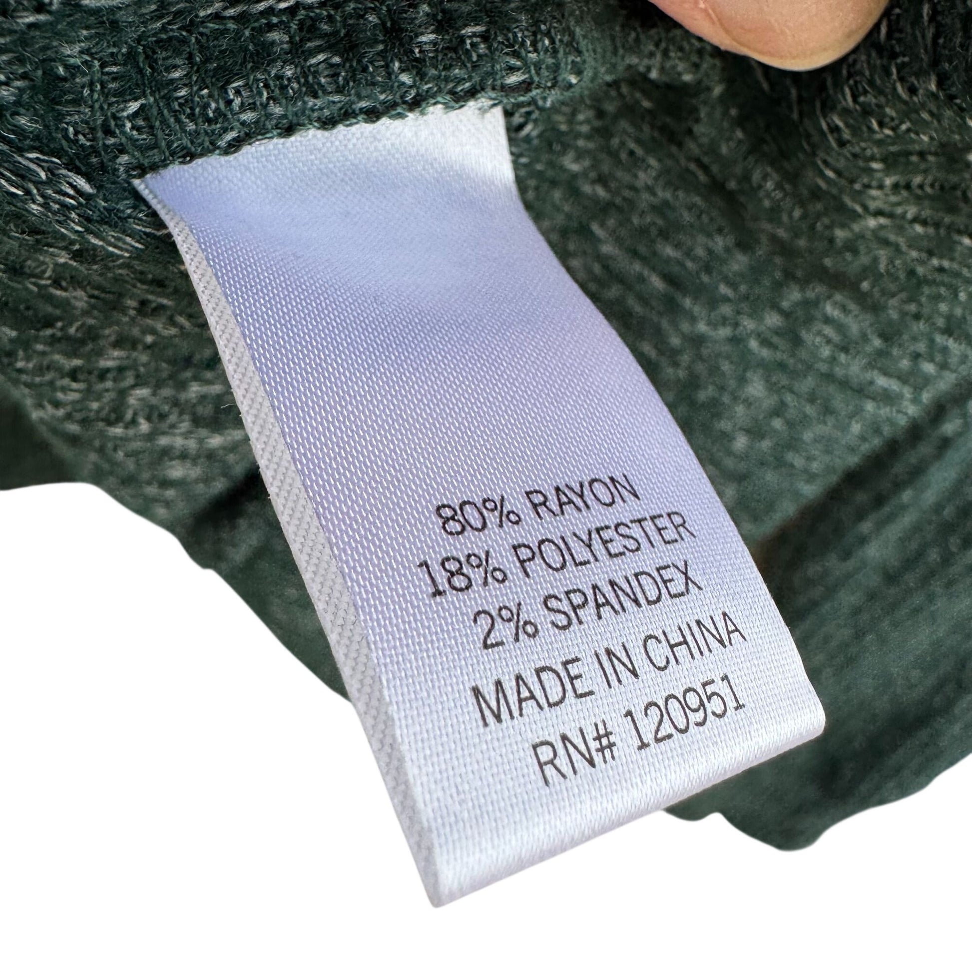 So Womens Moss Marl Knit Sweater XXL Cozy Pullover Long Sleeve Soft Casual New