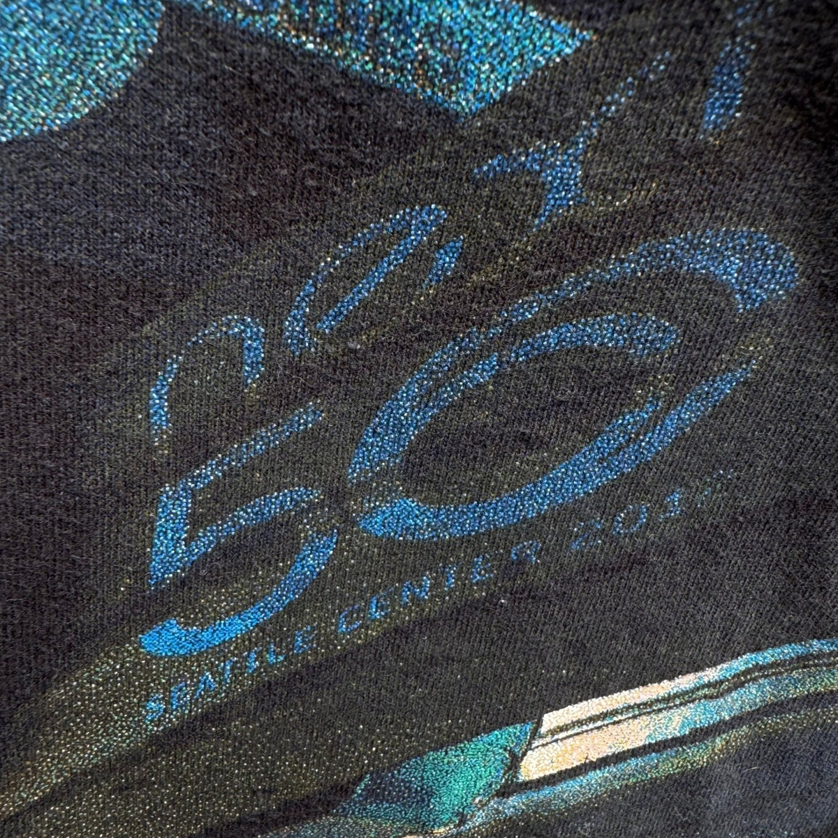 Gildan Seattle Center Next 50 Monorail Streetwear Graphic T-Shirt Black Mens L