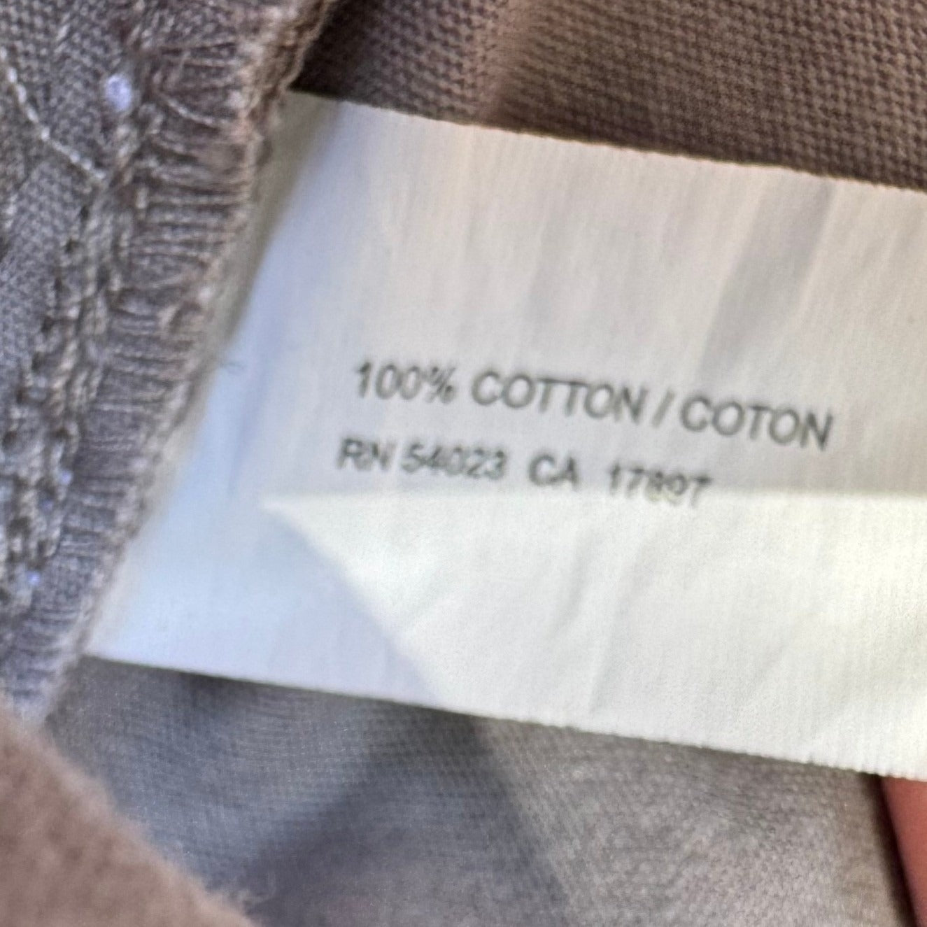 Gap Utility Crop Pants Cotton Canvas Cargo Straight Leg Grey Womens 12 Outdoor