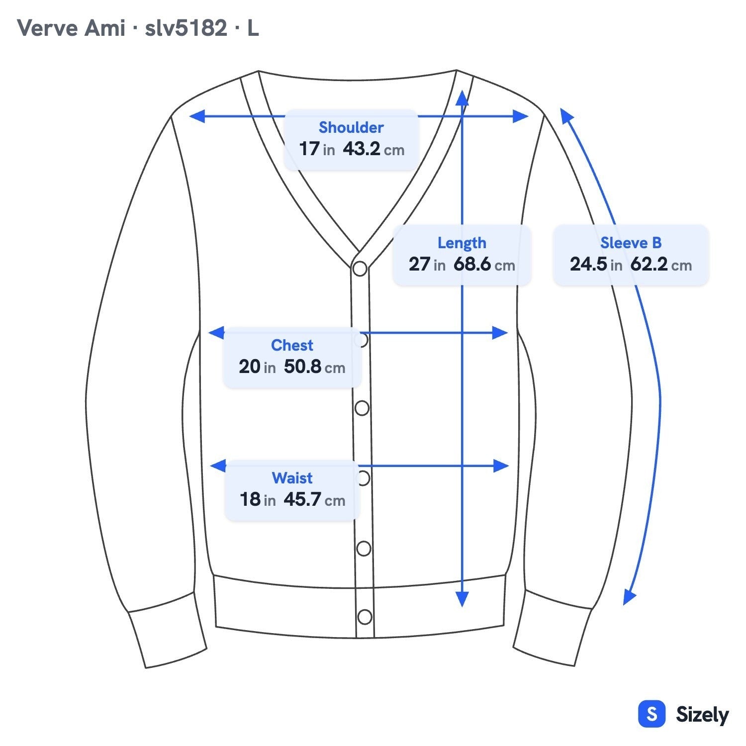 Verve Ami Minimalist Open Front Shawl Collar Cardigan Sweater Pastel Lilac L NEW