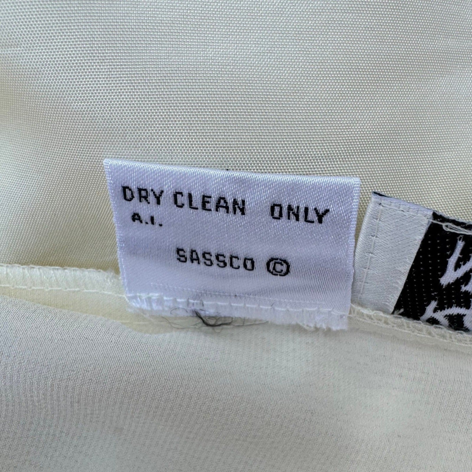 Kasper ASL Nights Vintage 90s Cream Square Neck Evening Camisole Formal Top 10