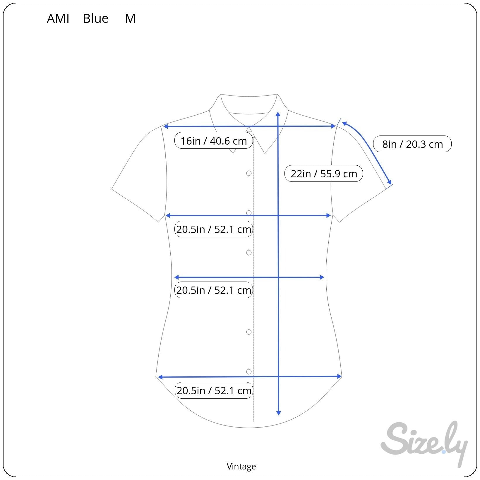 AMI Vintage Womens Short Sleeve Embroidered Cottage Floral Retro Denim Shirt M