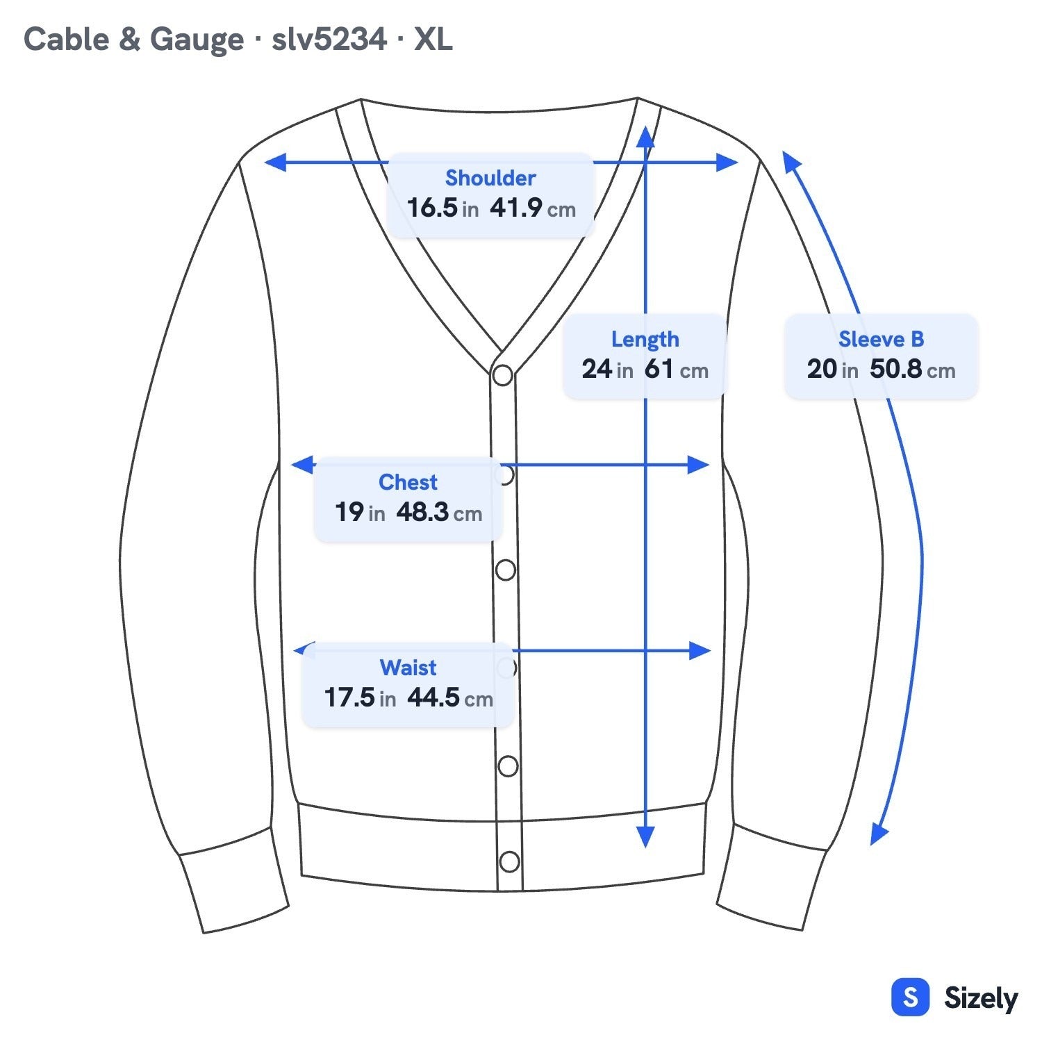 Cable & Gauge Minimalist Pastel Green Pointelle Popcorn Knit Cardigan XL NEW