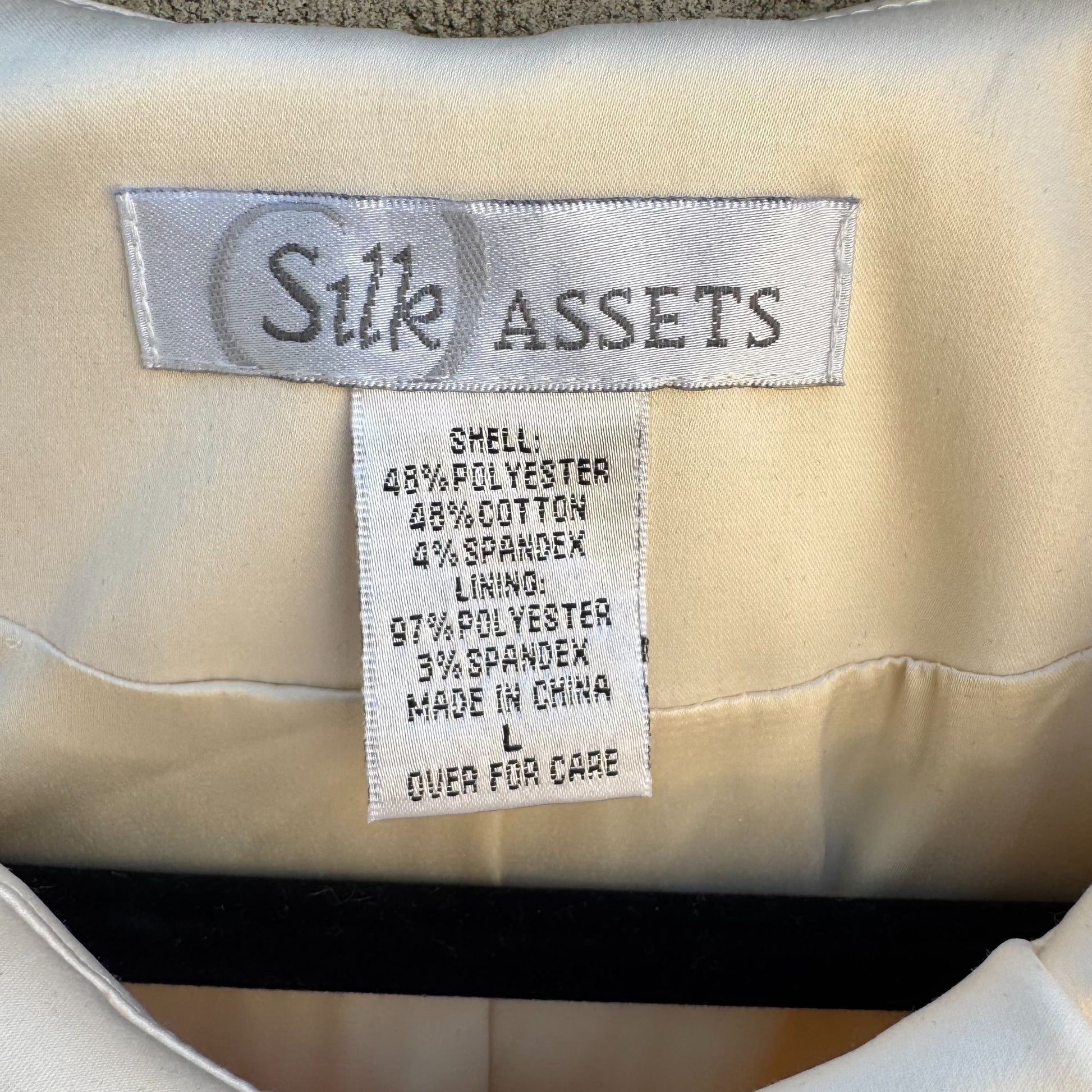 Silk Assets Diane Von Furstenberg Womens Ruffled Peter Pan Collar Blazer Jacket L