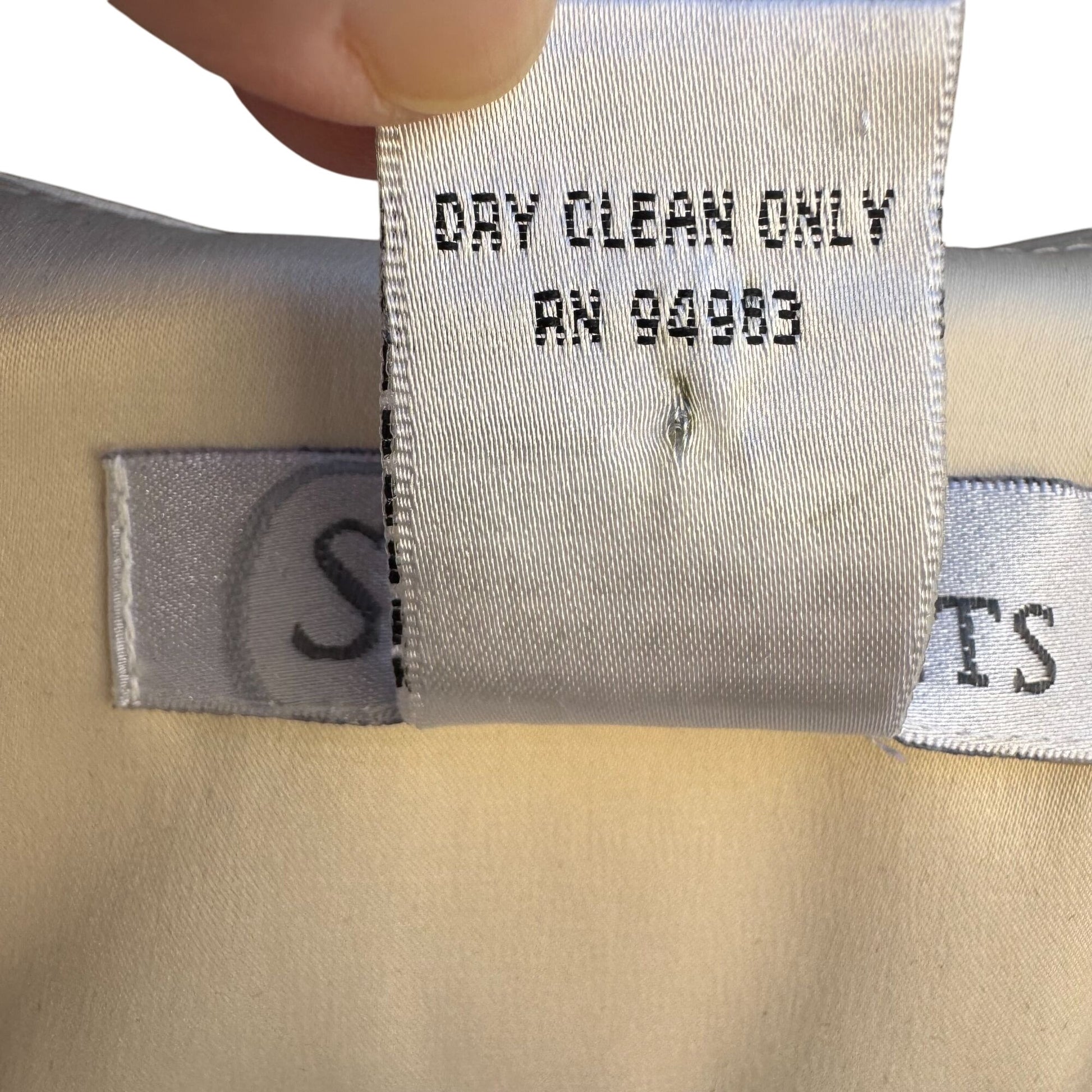 Silk Assets Diane Von Furstenberg Womens Ruffled Peter Pan Collar Blazer Jacket L