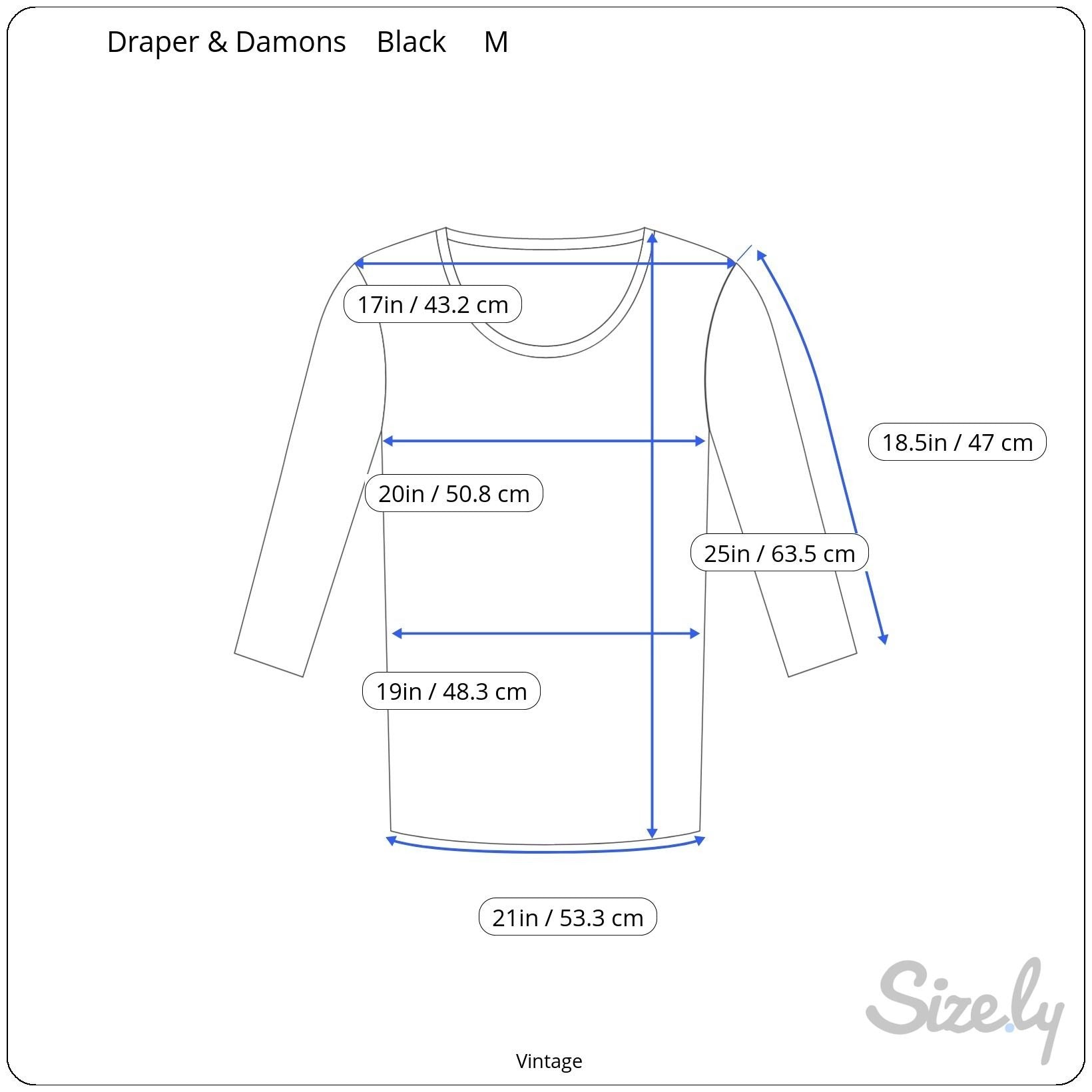 Drapers & Damons Black Draped Ruffle Textured 3/4 Sleeve Womens Tunic Style Top