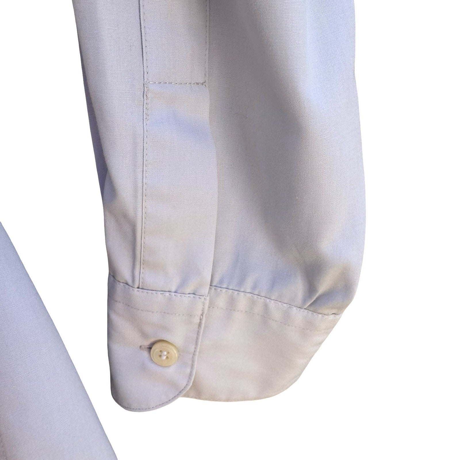 Yves Saint Laurent Vintage 90s Designer Luxury Shirt Mens L Minimalist Old Money
