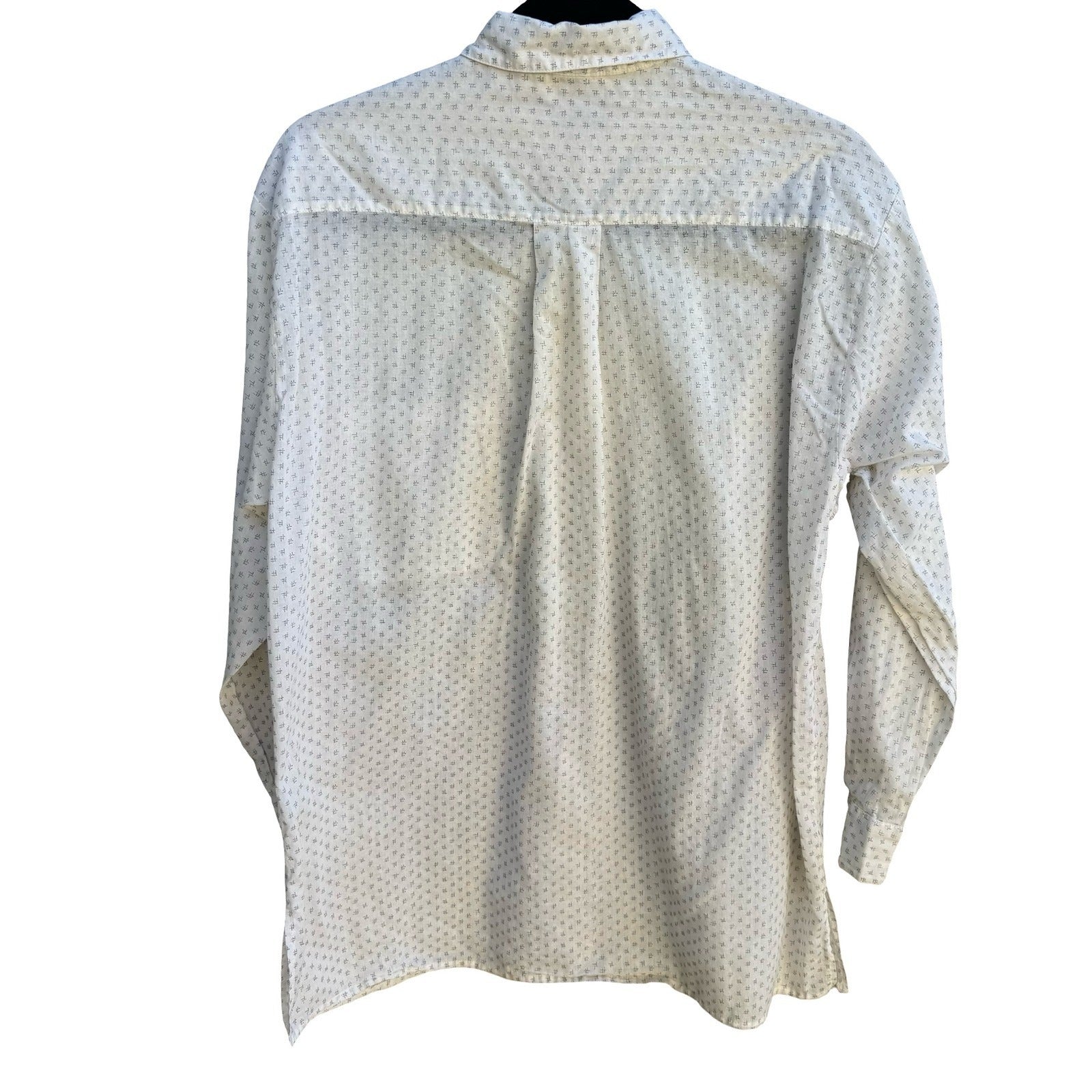 Album by Kenzo Vintage 90s Japanese Minimalist Geometric Cotton Gauze Shirt