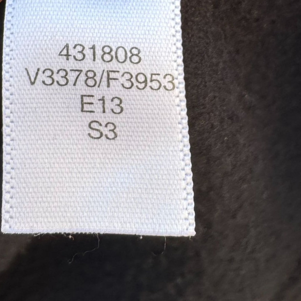 Lands End Mens Black Polartec Aircore 100 Fleece Outdoor Rugged Cozy Vest L