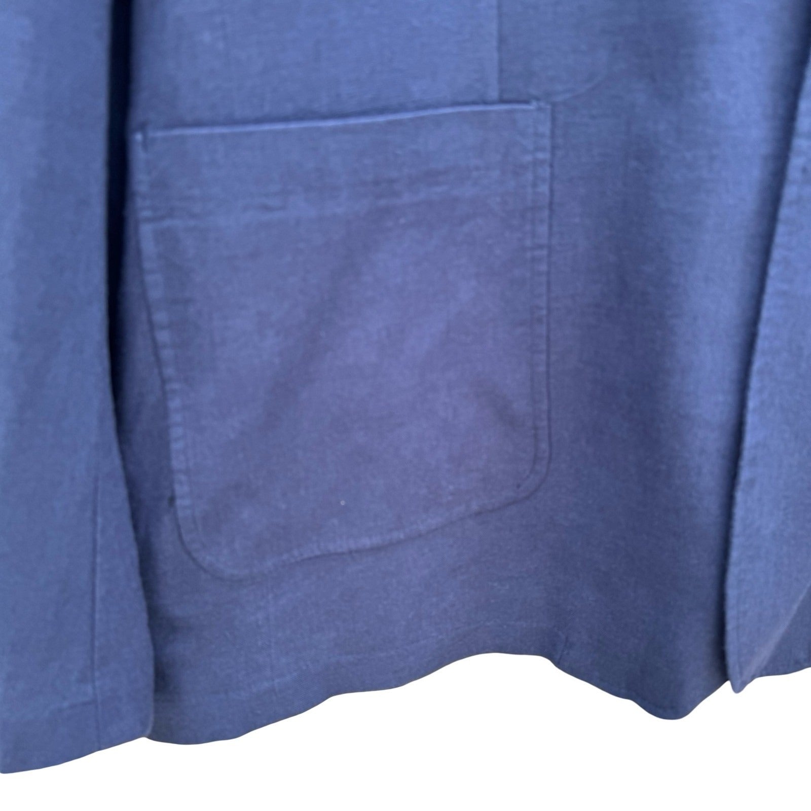 Jachs New York Mens XL Southhampton Navy Linen Blazer Sport Coat NEW Coastal