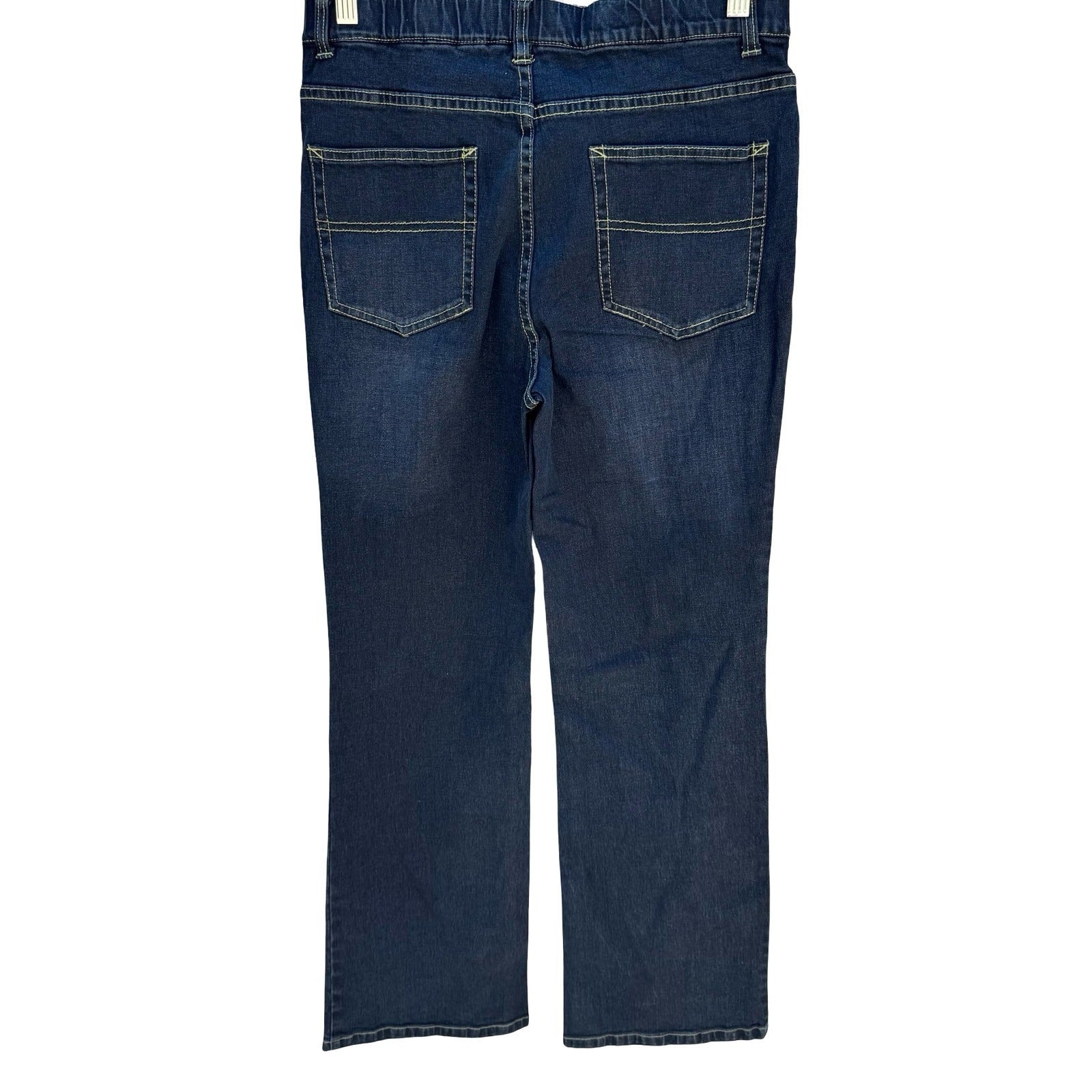 Terry Lewis Classic Luxuries Dark Wash Straight Leg Jeans Size 8P NWT Stretch