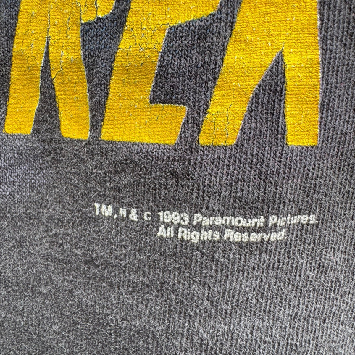 Star Trek Vintage 1993 Sports Stuff Spock Live Long And Prosper Shirt Black L