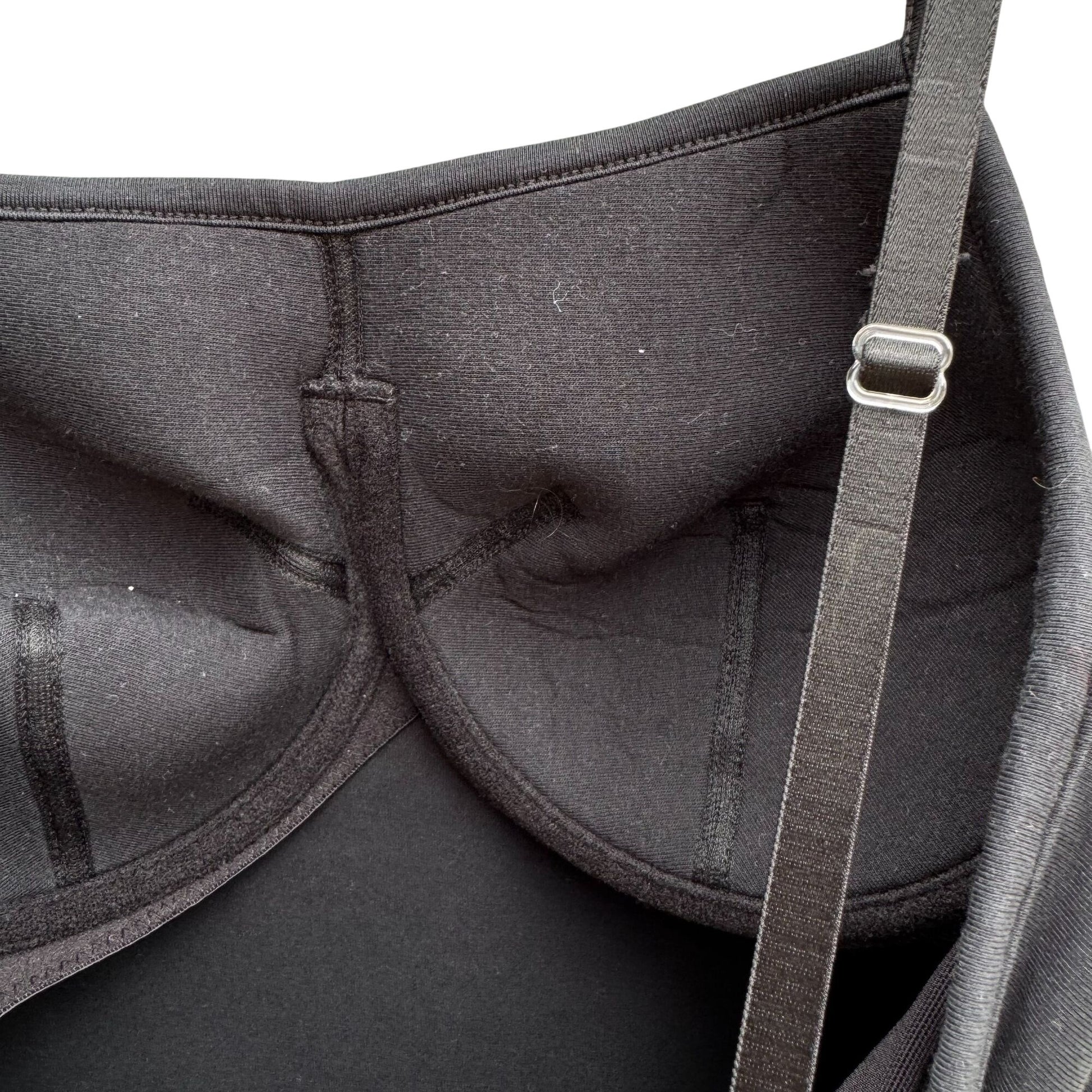 The Territory Ahead Black Built-In Bra Adjustable Straps Stretch Camisole Tank 34B