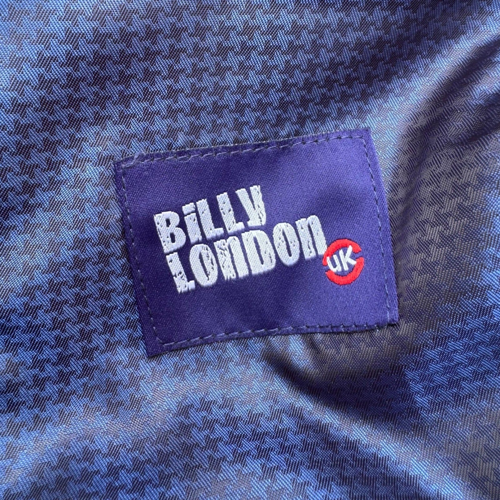 Billy London UK Coastal Tailored Summer Wedding Pinstripe Sport Coat Blazer 44R