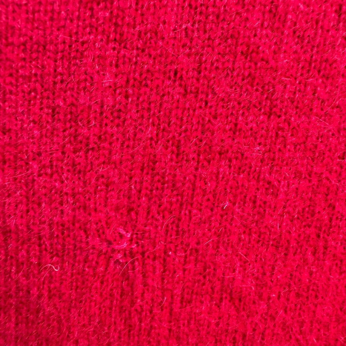 Cashmere Quiet Luxury Minimalist Boat Neck Ribbed Sweater Tomato Red Womens L
