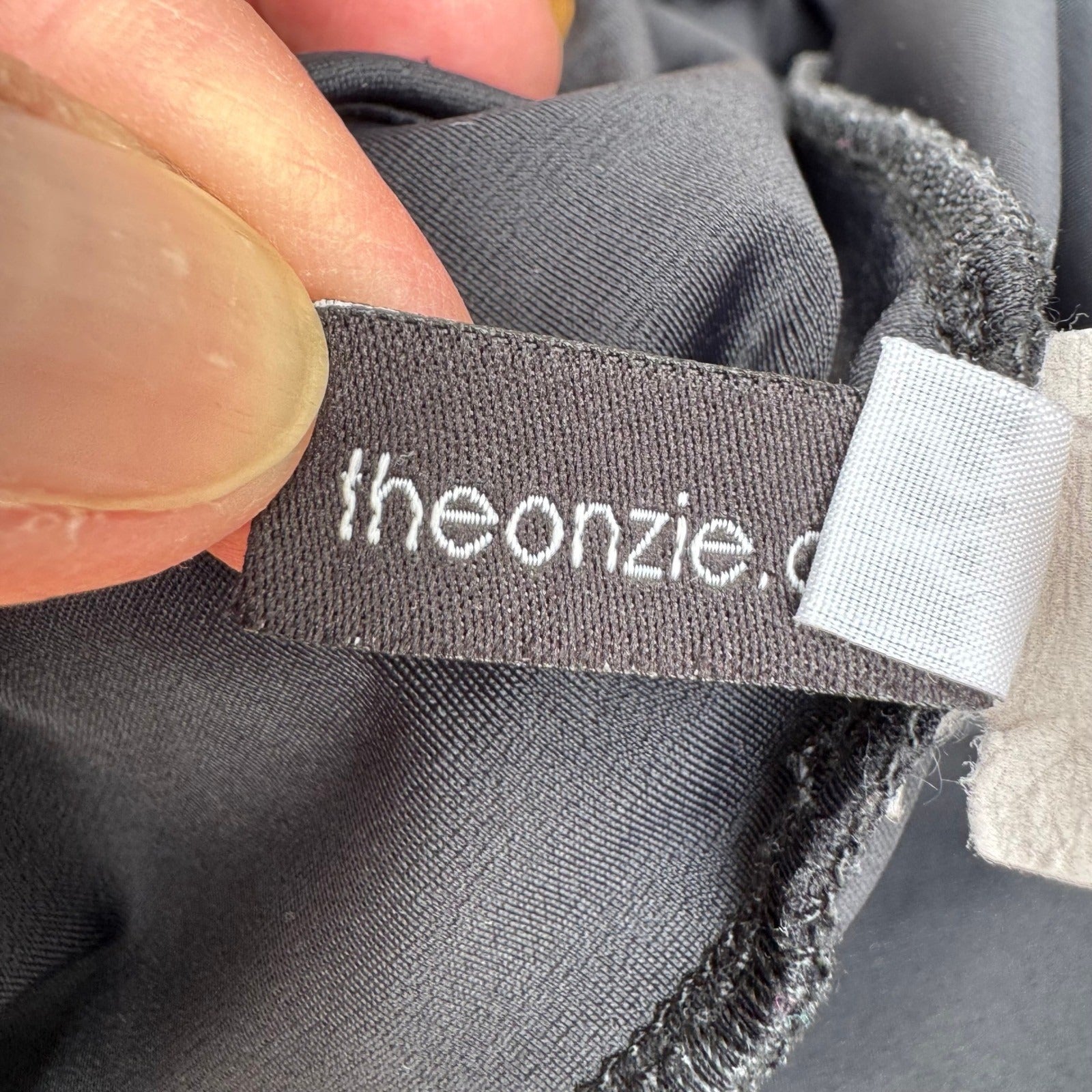 Onzie Mesh Panel Activewear Leggings Gym Yoga Workout Slim Fit Black Womens XS