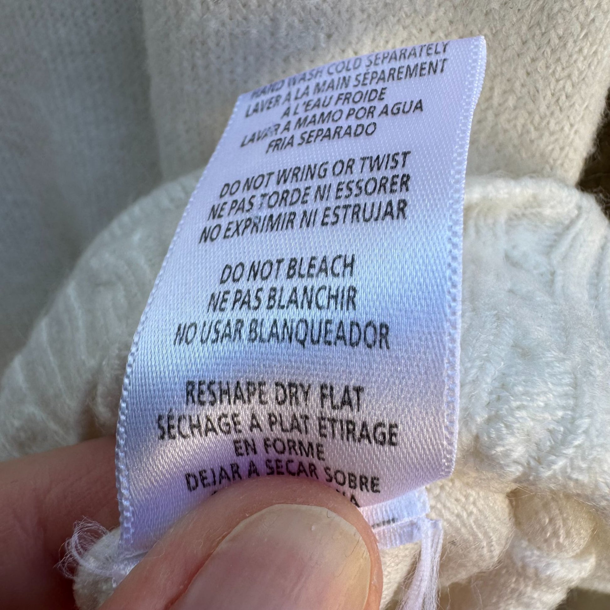 Casual Corner Annex Womens Cream Knit Cardigan & Short Sleeve Top Sweater Set M