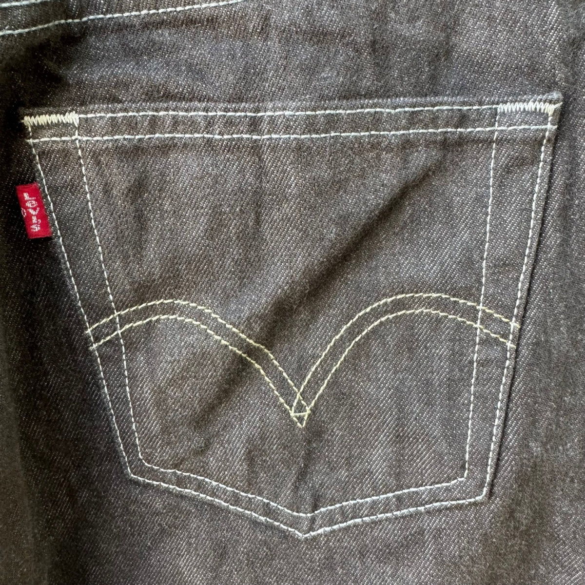 Levi's 501 WPL 423 Vintage Y2K Streetwear Jeans Mens Gray 34x30 Made In Mexico