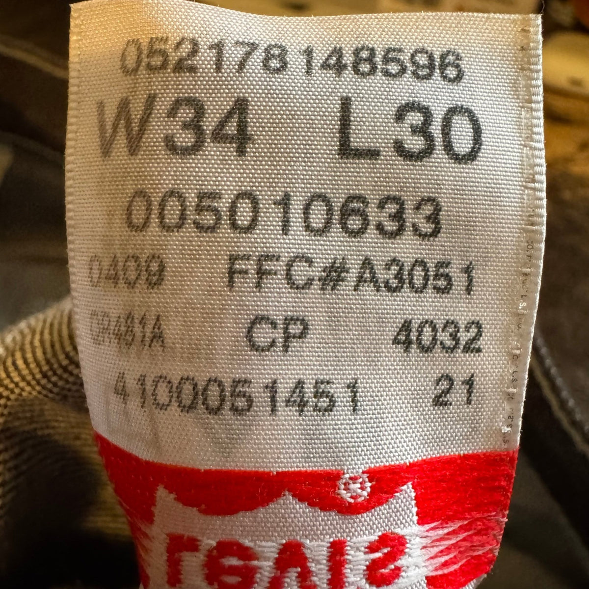 Levi's 501 WPL 423 Vintage Y2K Streetwear Jeans Mens Gray 34x30 Made In Mexico