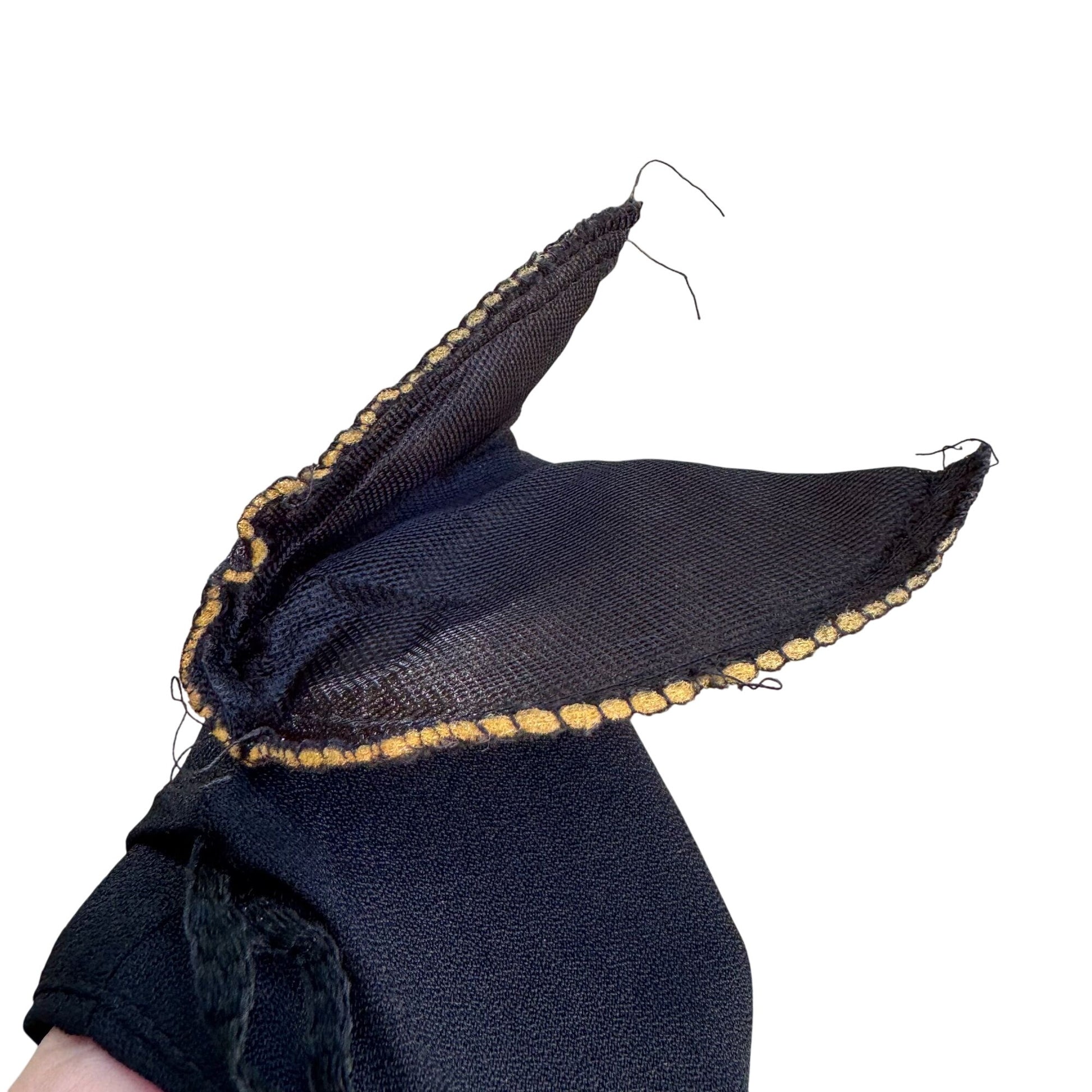 Jeffrey & Dara Vintage Black Rose Button Scoop Neck Wide Leg Jumpsuit New 20