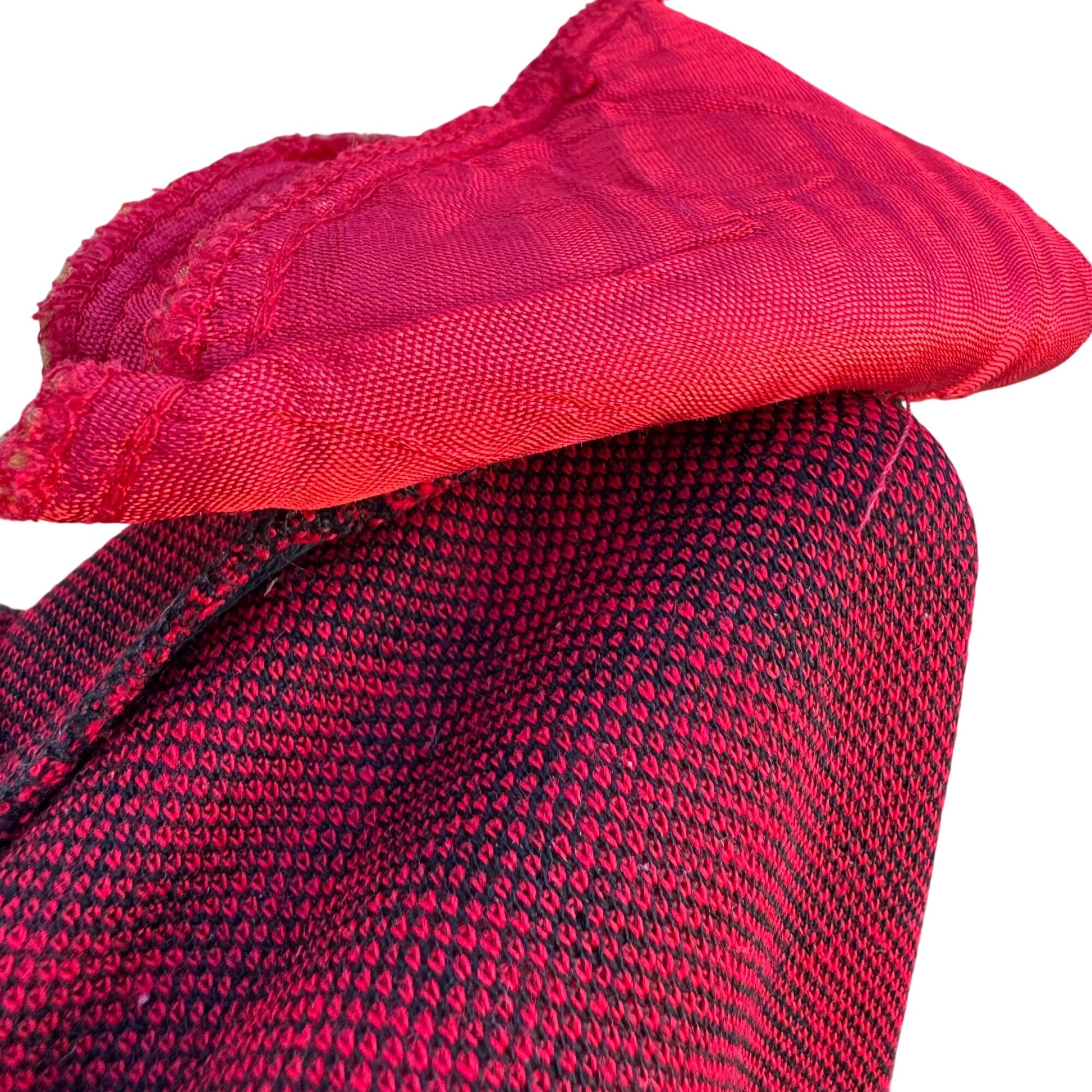 Alfred Dunner Vintage Houndstooth Preppy Polo Collar Knit Sweater Long Sleeve M