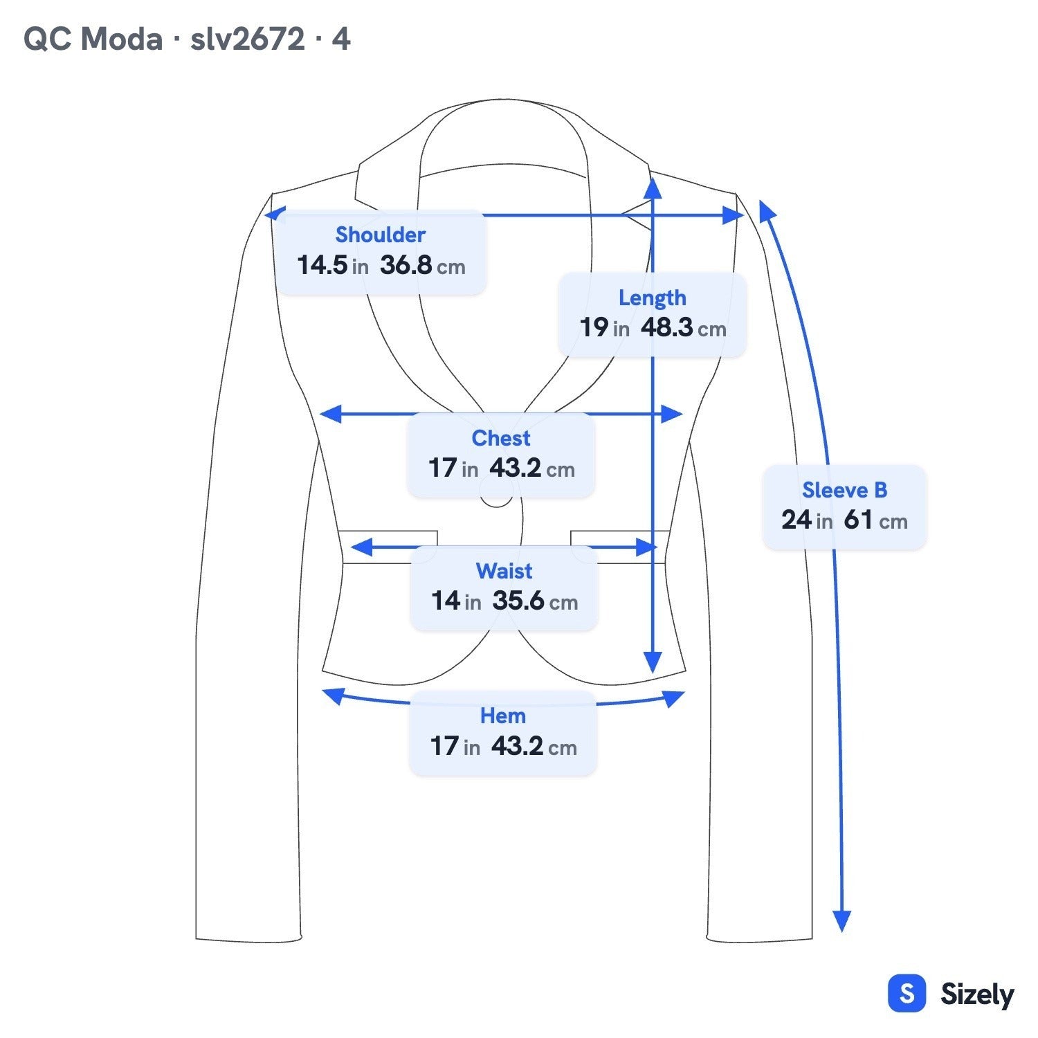 QC Mode Minimalist Italian Tailored Cropped Cotton Stretch Blazer Jacket 4 Goth