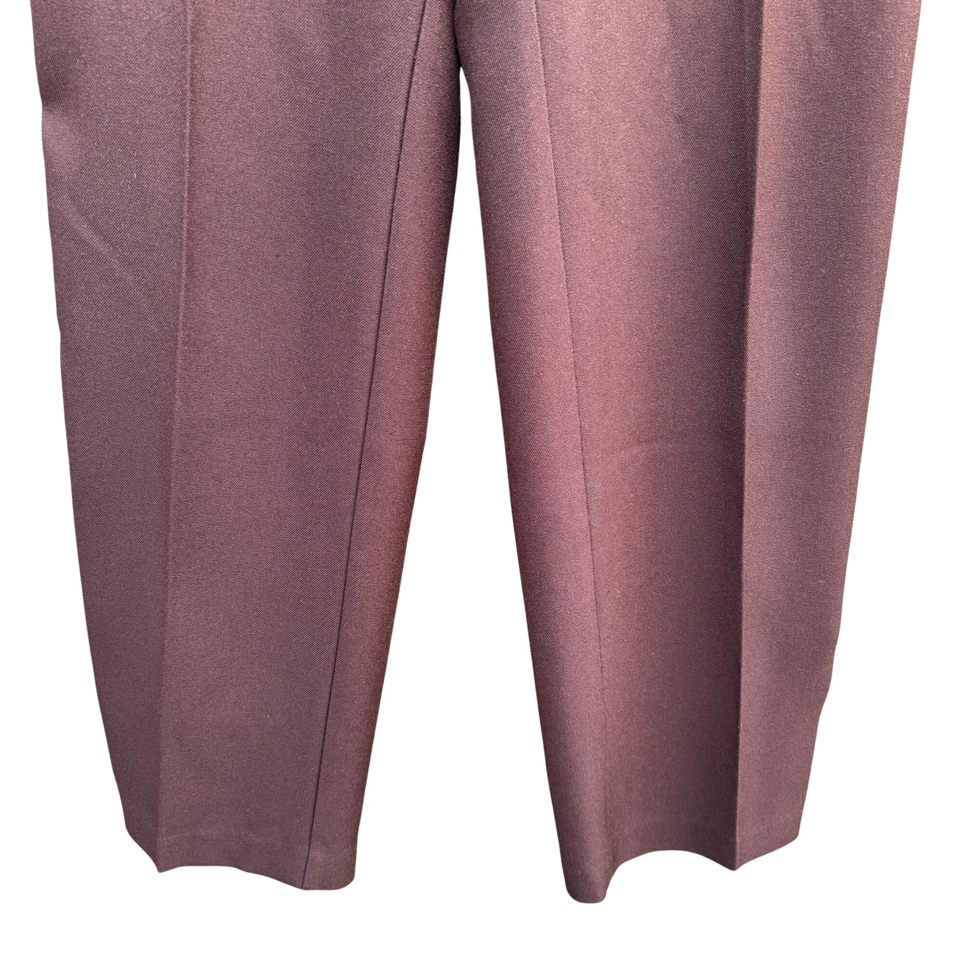 Levi Strauss & Co Vintage 70s 80s Womens Brown High-Waisted Straight-Leg Pants