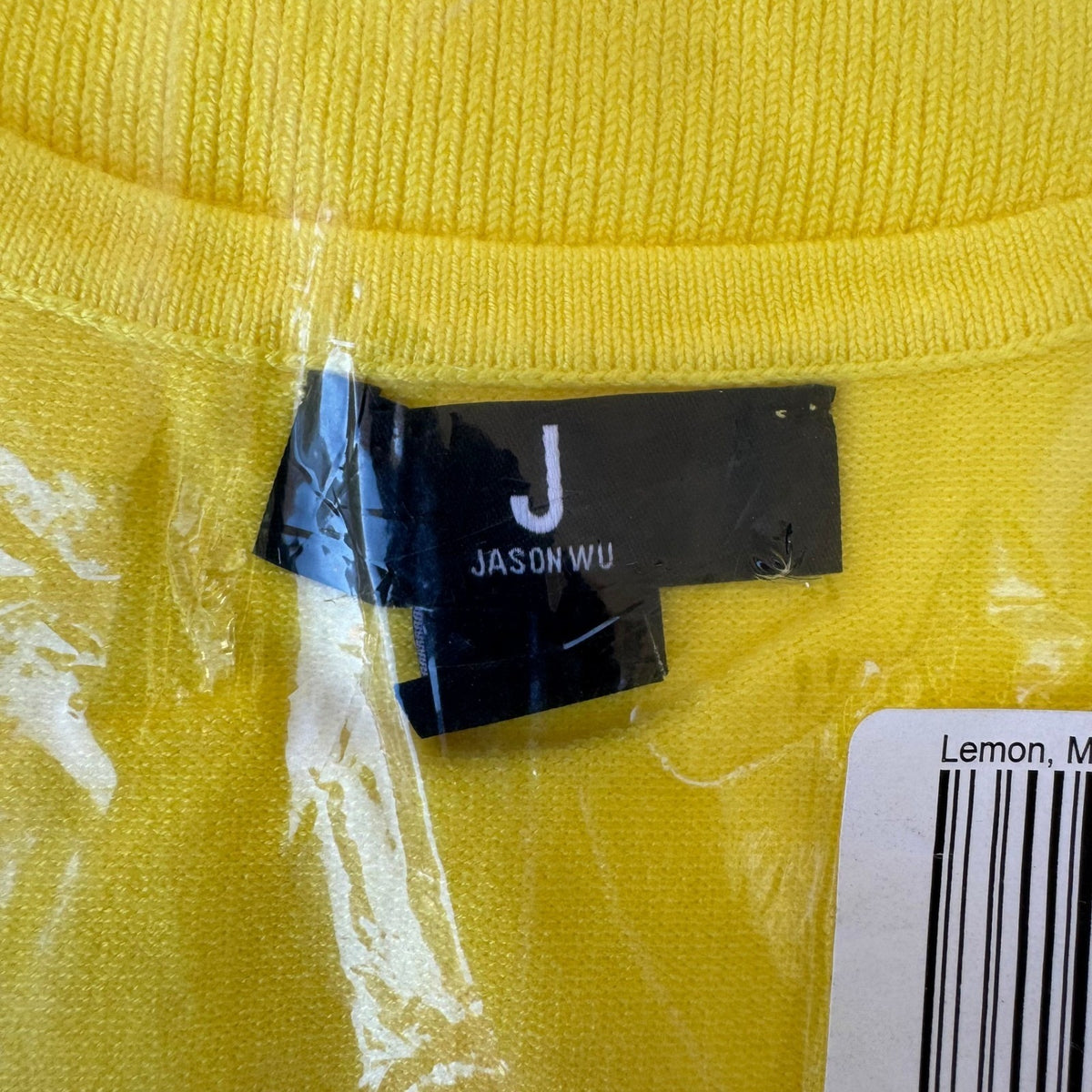 Jason Wu Peplum Pointelle Knit Minimalist Preppy Dopamine Dressing Cardigan NEW