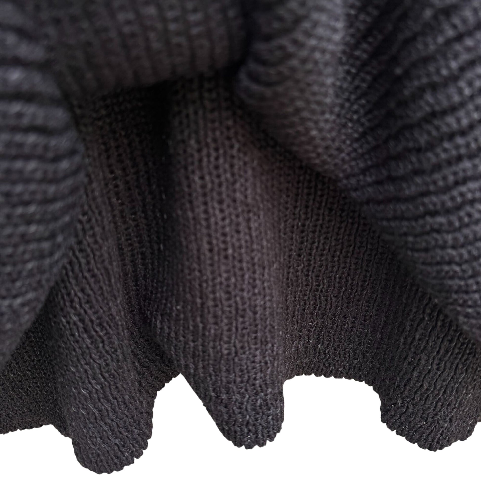 Max Studio Knitwear Womens Black Heavy Knit Pullover Tunic Sweater Minimalist XL