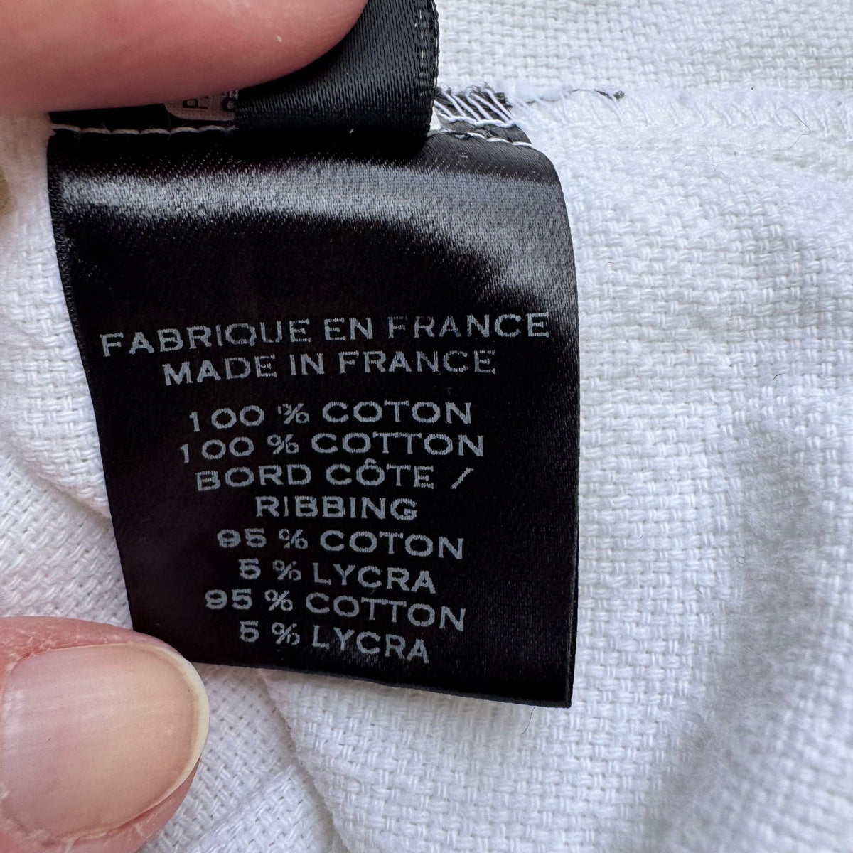 Balmain Paris Designer Luxury Minimalist Textured Cotton Shirt White Mens 41/M