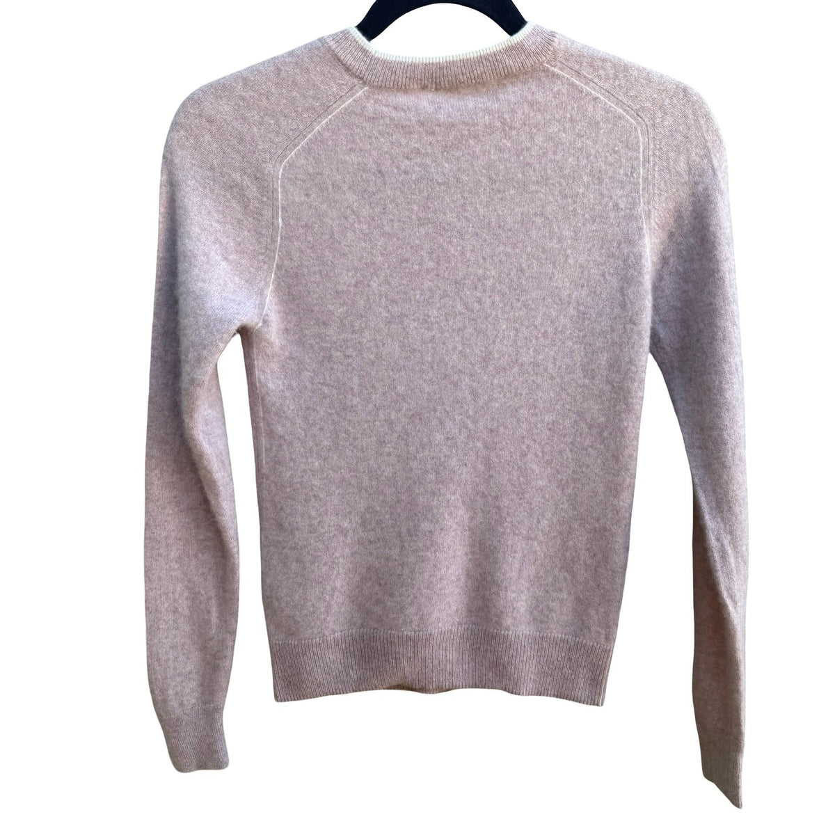 Motivi Cashmere Quiet Luxury Coquette Balletcore Preppy Sweater Pastel Pink S