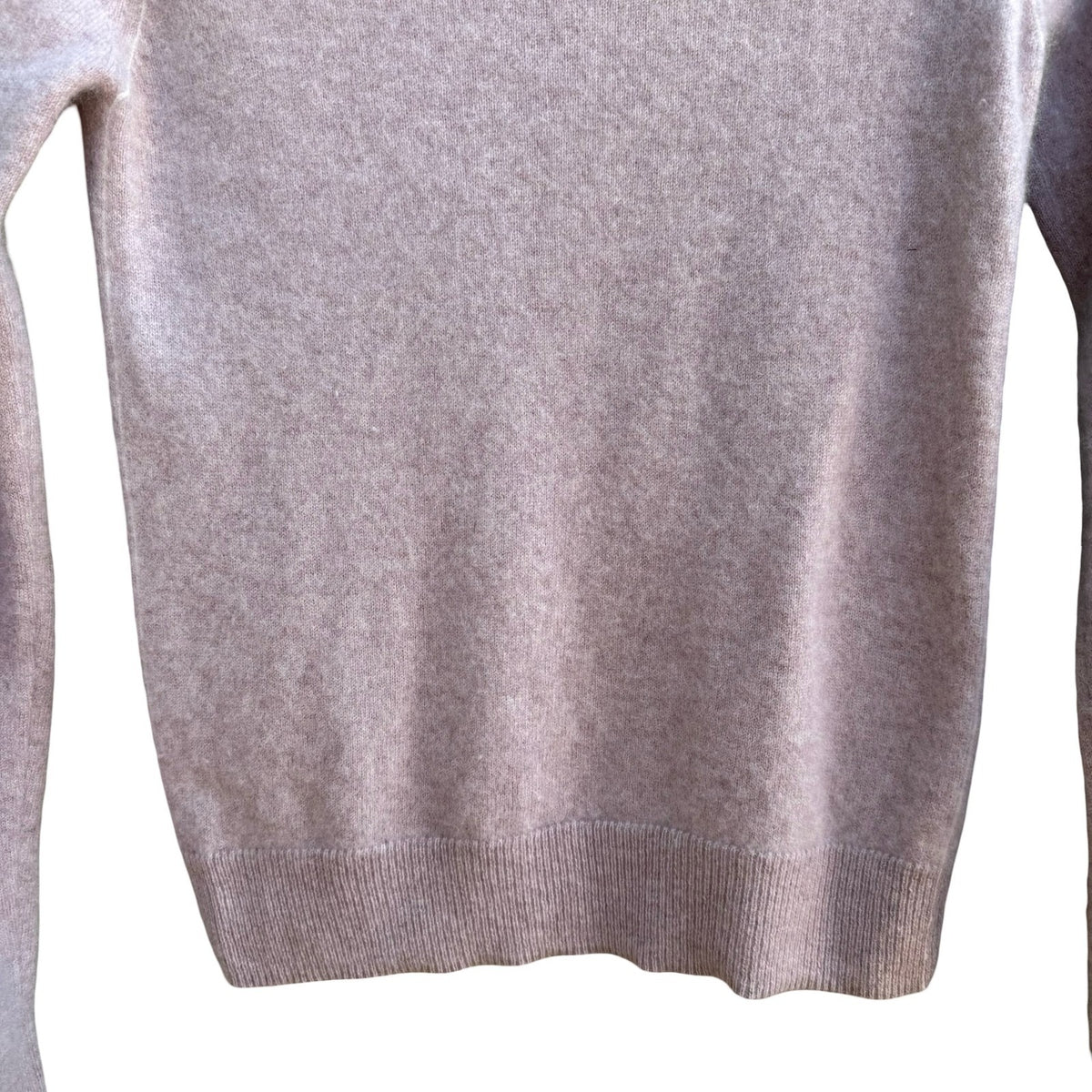 Motivi Cashmere Quiet Luxury Coquette Balletcore Preppy Sweater Pastel Pink S